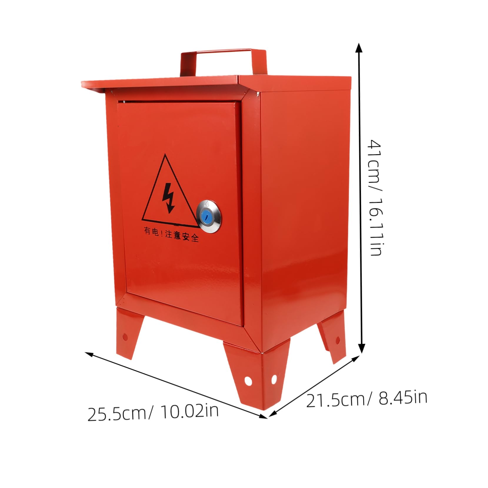 DOITOOL Móvil Para Caja Eléctrica Portátil Caja De Distribución Metal Resistente