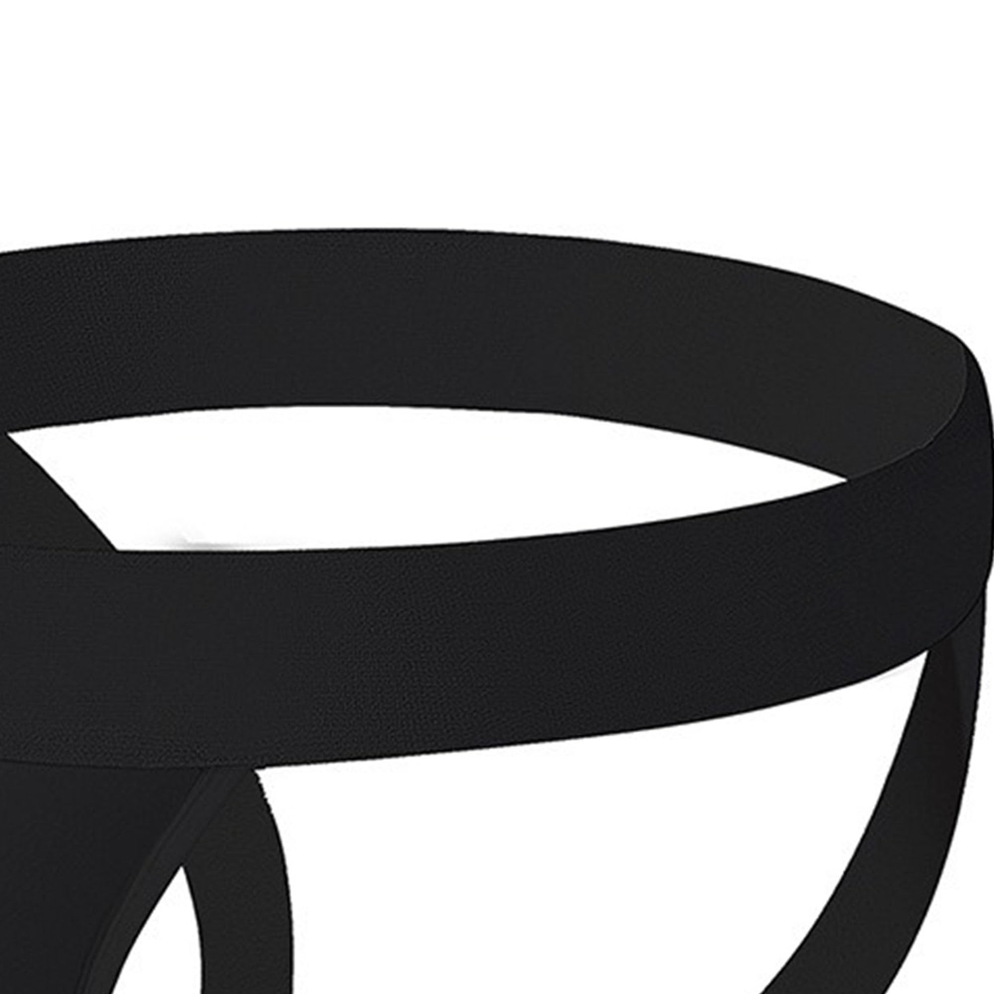 JEKE-DG Men's T-Back Thong Underwear Low Rise Bikini G-Strings Big Pouch Under Panties 1Pack/3Pack/5Pack (XX-Large,Black-1pc)