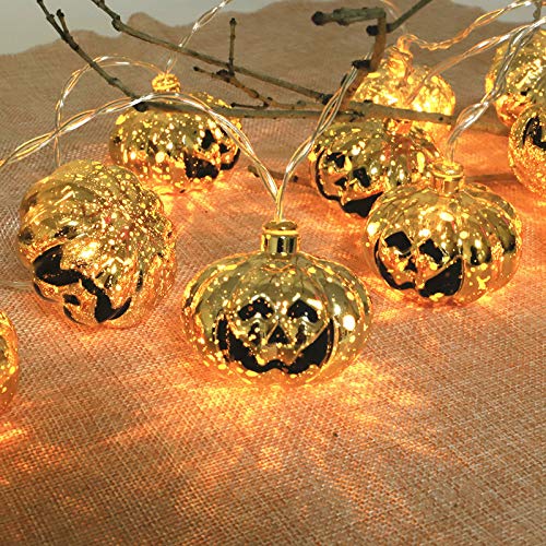 Dekoracja festiwalowa na zewnątrz LED Halloween String Lights (dynia, 5 metrów 30)