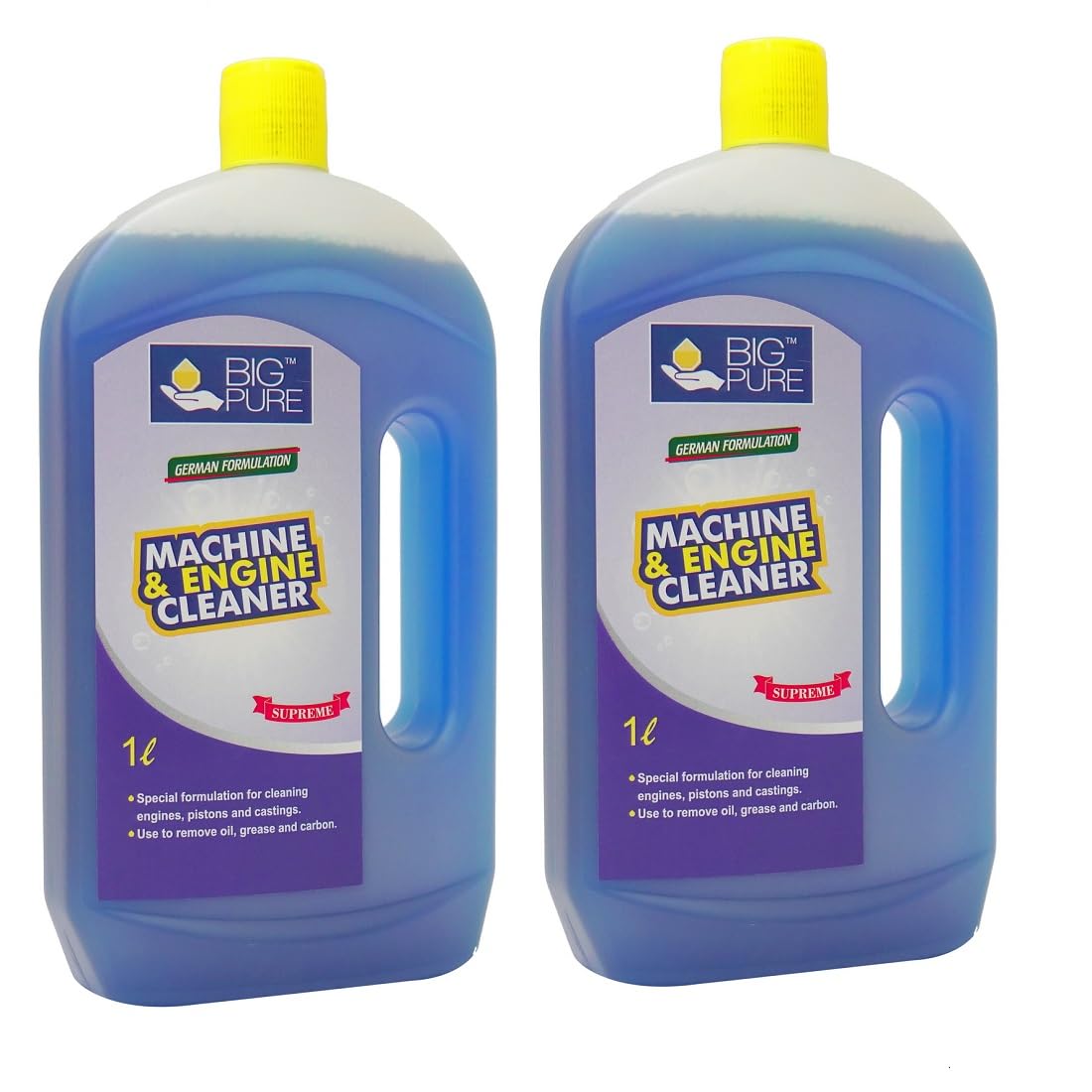 BIG Pure Machine and Engine Cleaner, 1 Litre, German Formulation(pack of 2)