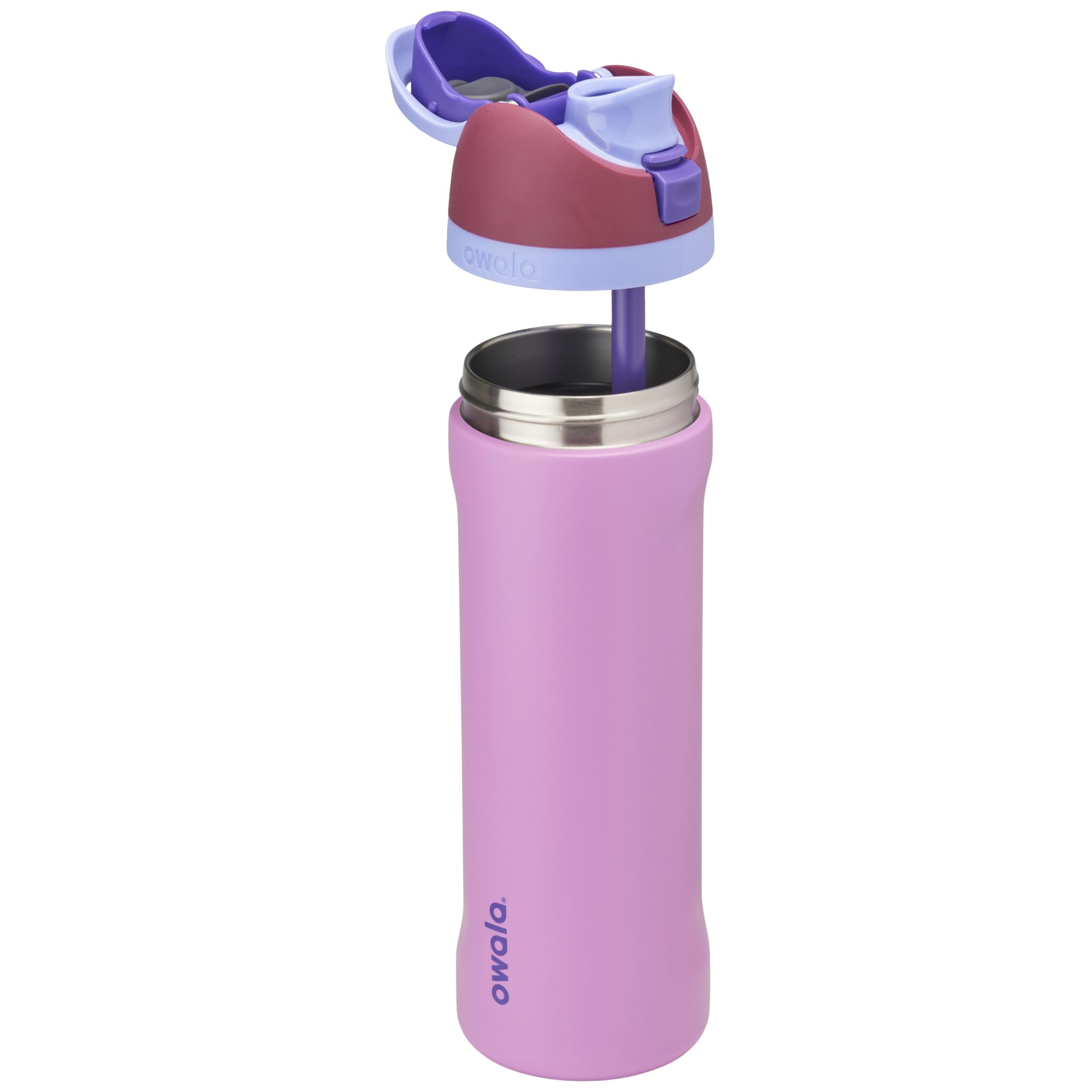 Owala FreeSip 24oz Insulated Water Bottle with Straw - Electric Orchid alternate