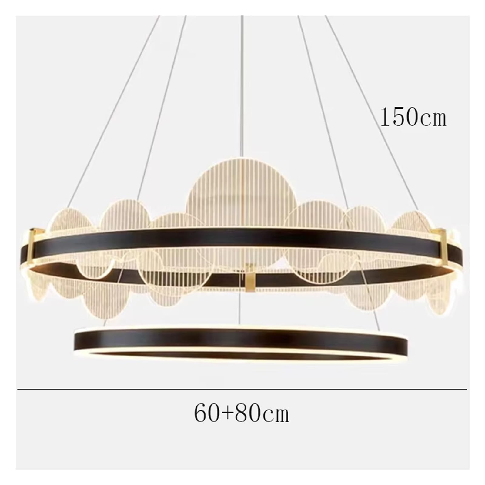 Nowoczesne żyrandole do dekoracji wnętrz lampy wiszące LED salon jadalnia oświetlenie wewnętrzne wiszące piękne oświetlenie