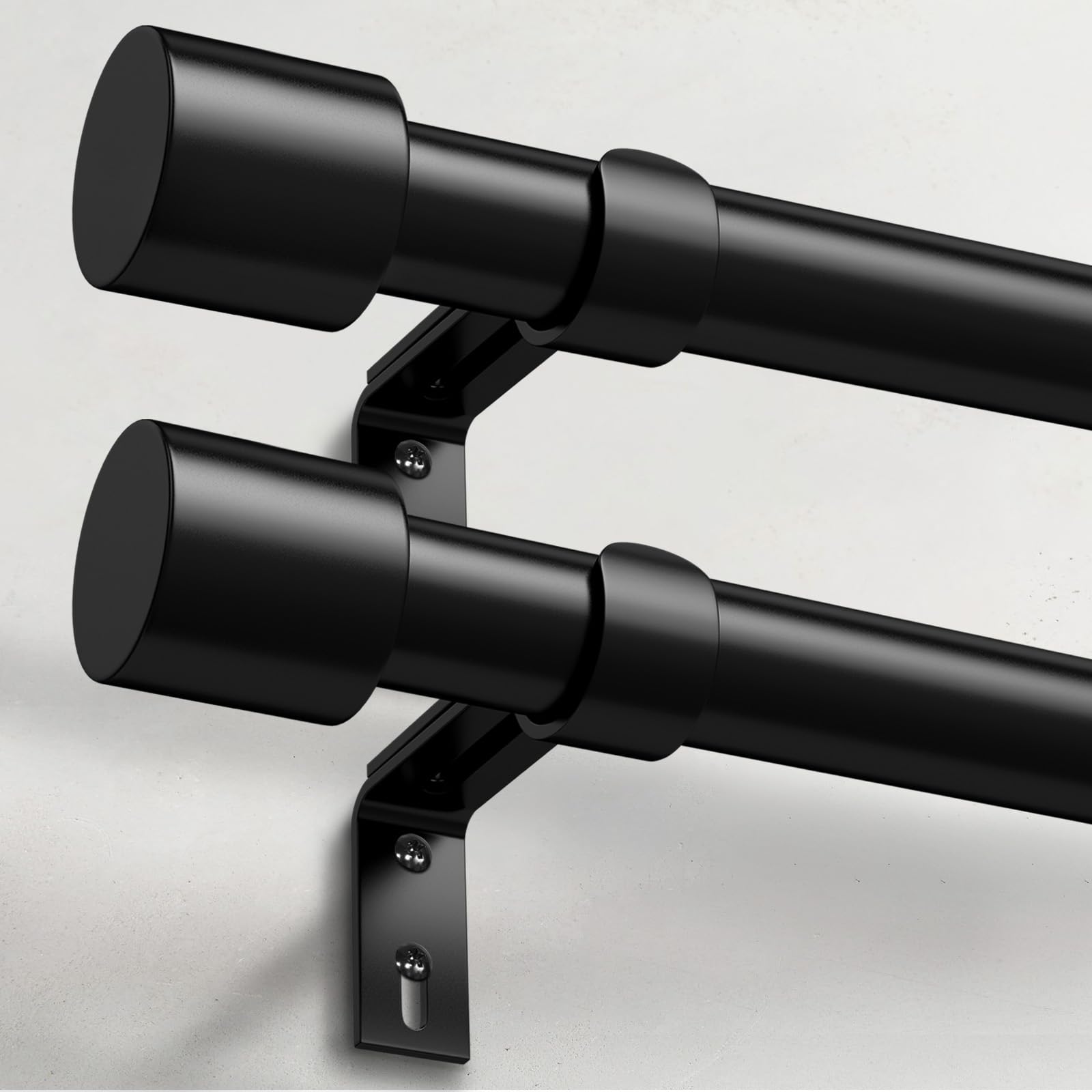 Heavy Duty Curtain Rods - Sag-Proof & Easy Install -12
