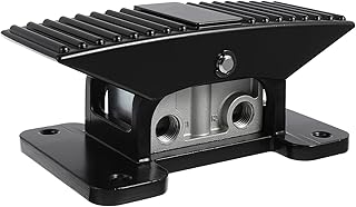 TEHAUX Bike Pedals Air Heater Heavy Duty Foot Switch, Momentary Foot Pedal Switch Foot Operated Pedal Switch Foot Switch Pedal for Industrial Air Switch Foot Pedal Valve Switches