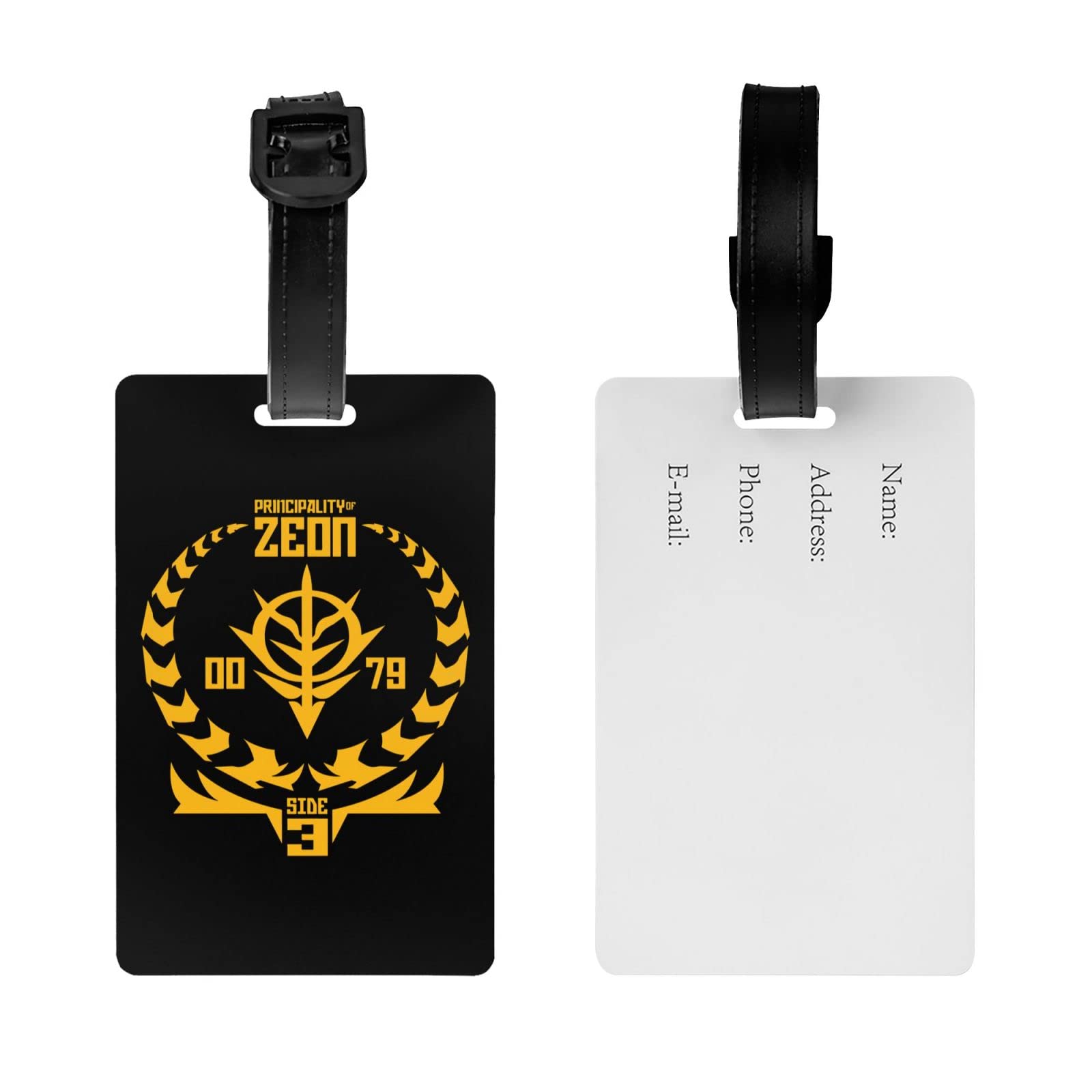 Amazon.co.jp: ネームタグ 荷物タグ ネオ ジオンガンダム ラゲージタグ