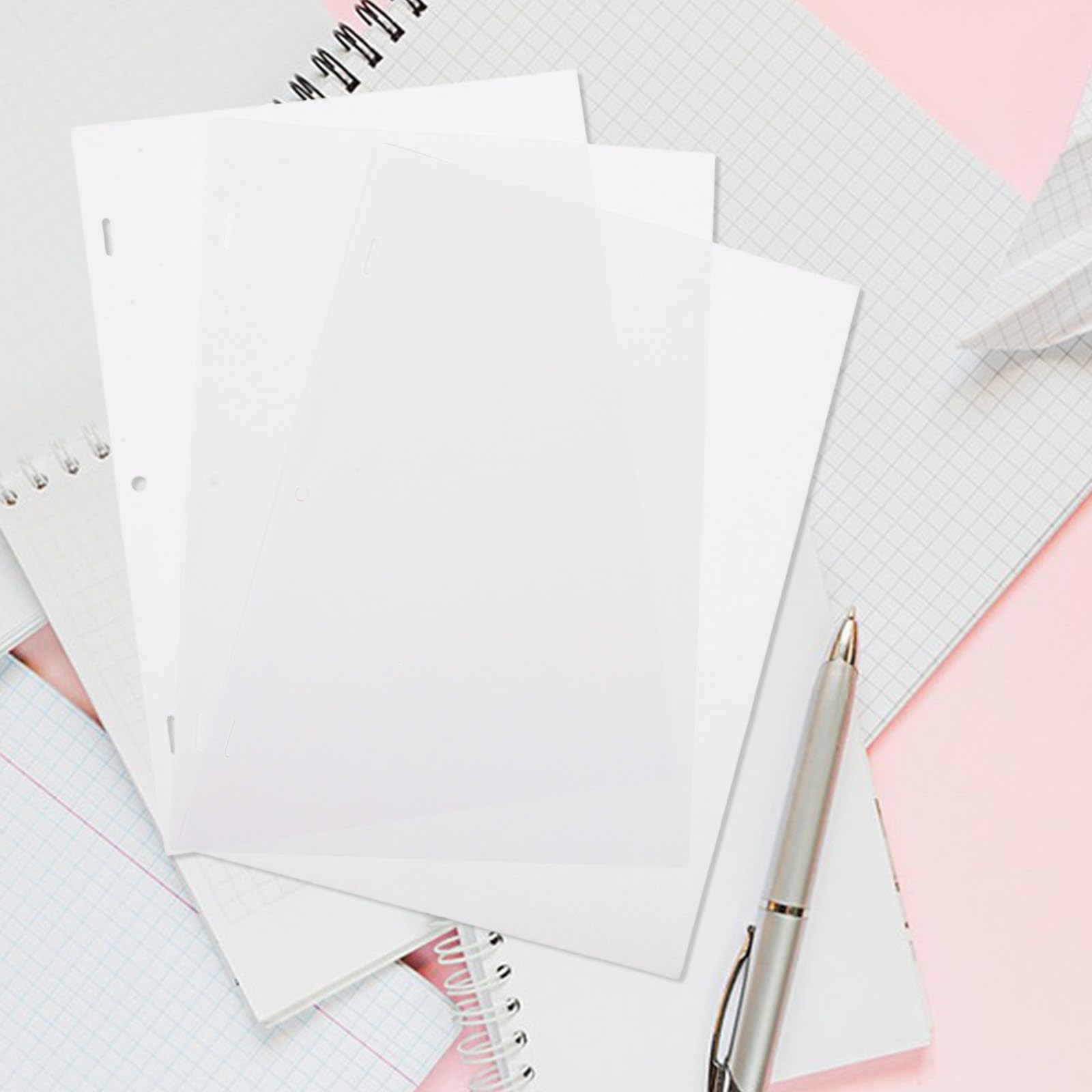 TOMETURE Papier à Dessin D'animation Blanc 200 Feuilles A4 pour Étudiants, Papier à Croquis Épais pour Graffiti et Dessins, Favorise les Compétences Manuelles