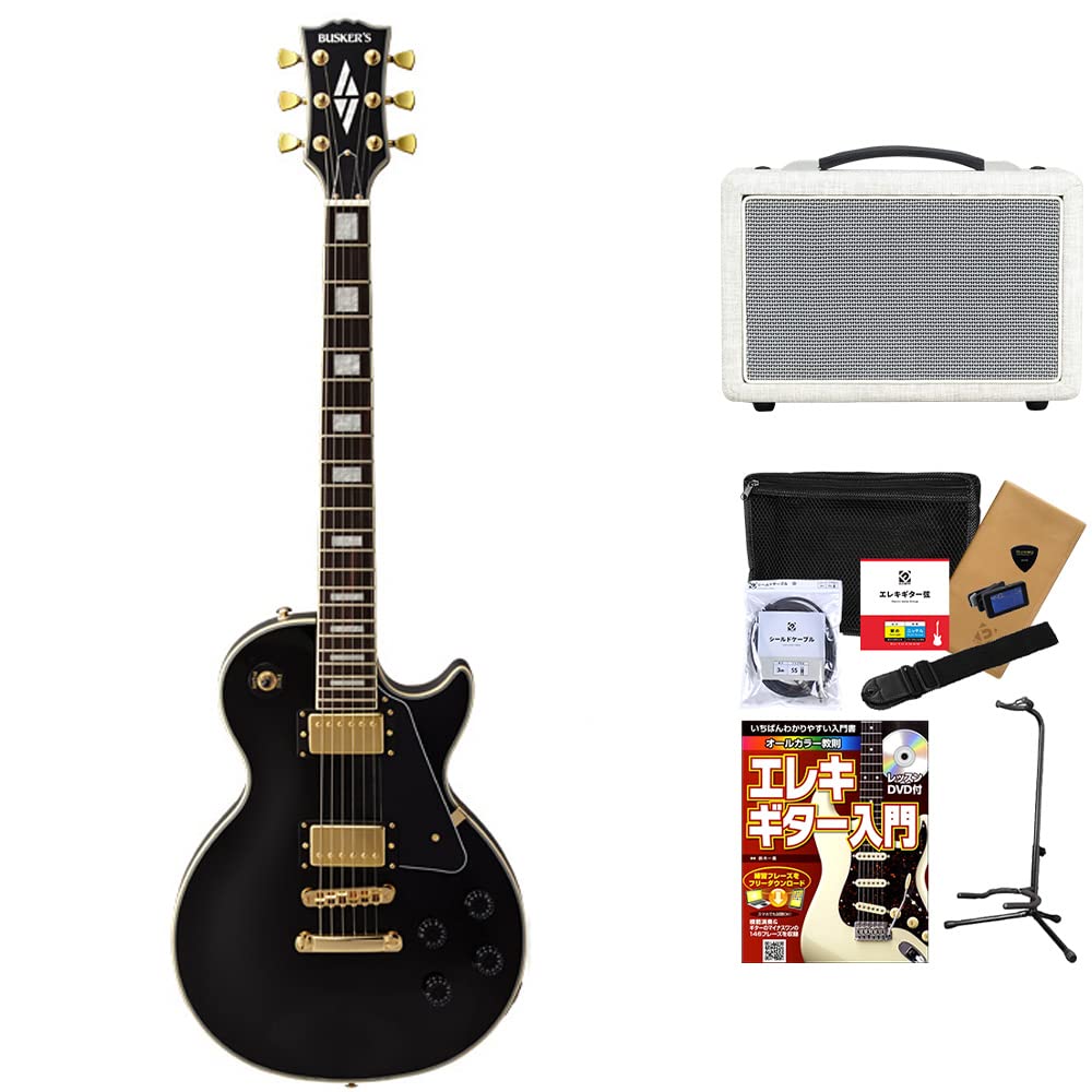Amazon | BUSKER'S BLC300 BK エレキギター初心者12点セット【モダン