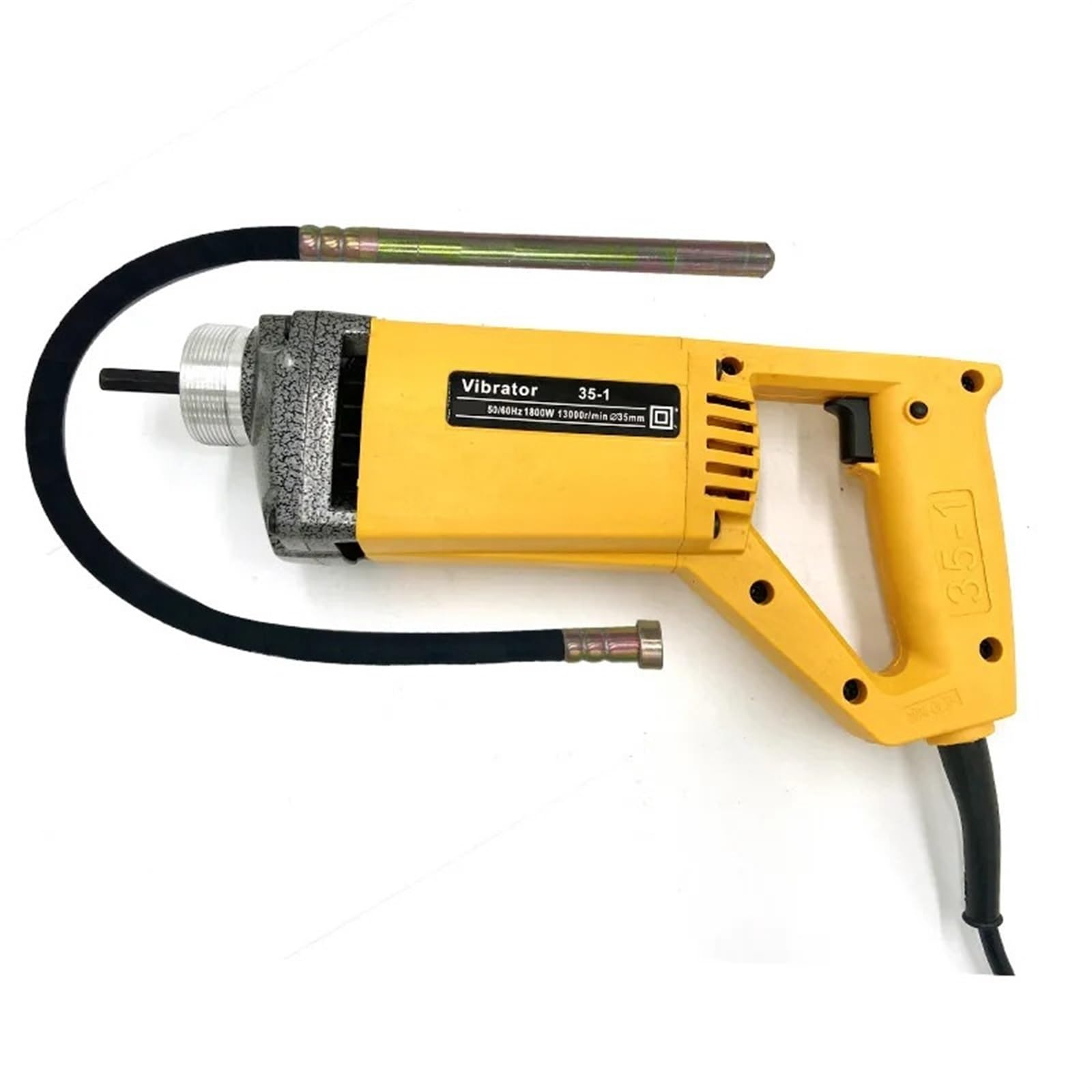 Betonmischer, 1300W Tragbarer Betonrüttler Betonmischer Zementrüttler