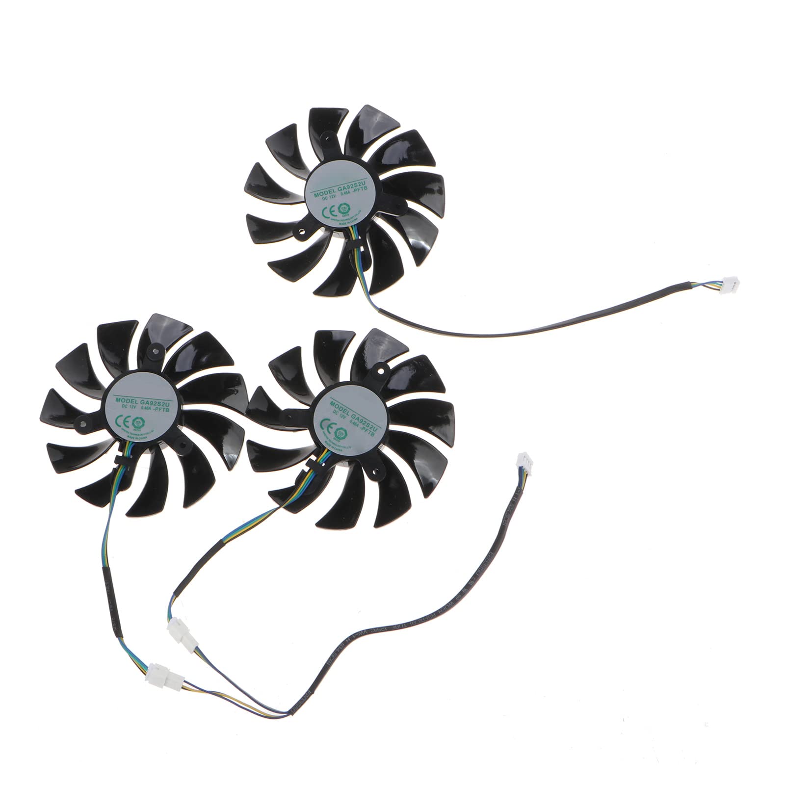 Ventiladores GA92S2U VGA para tarjetas gráficas RTX 3090 y 3080