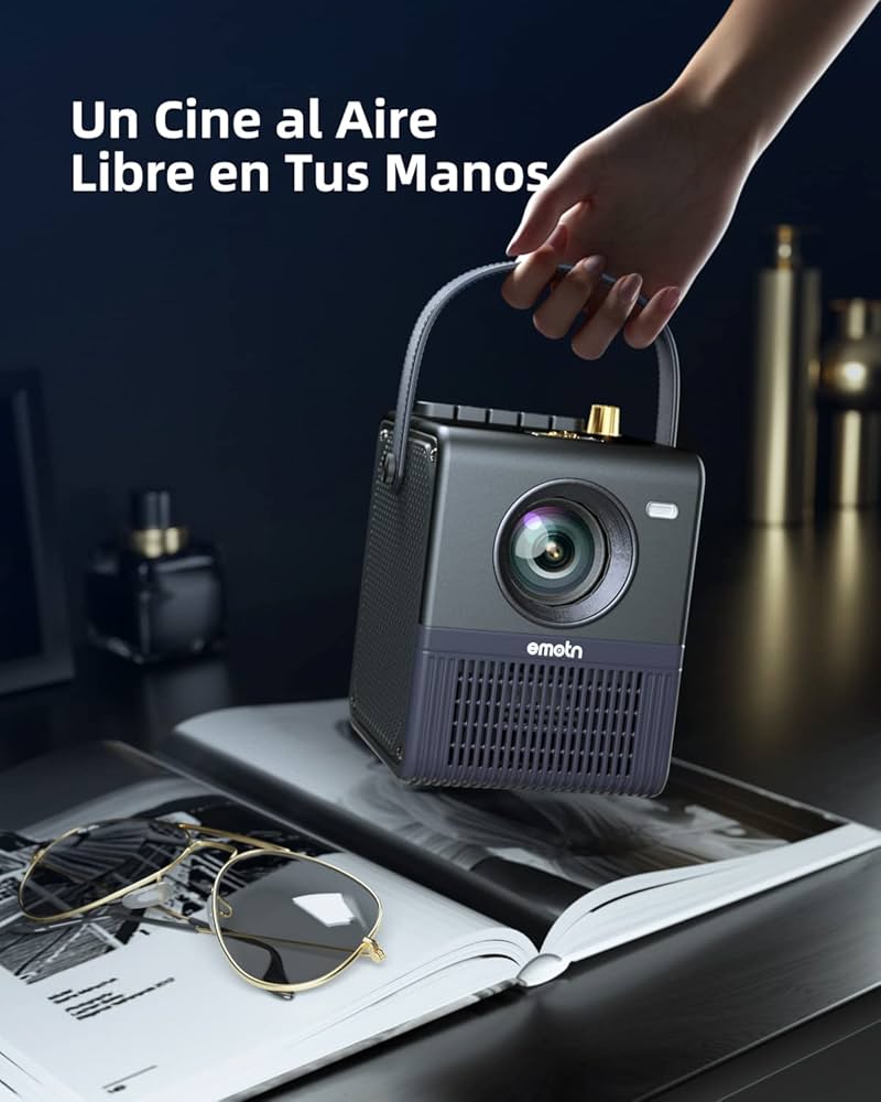 Emotn（エモートン）H1 プロジェクター　ポータブル Amazon.com: Emotn H1 Portable Projector - 1080P HD Mini