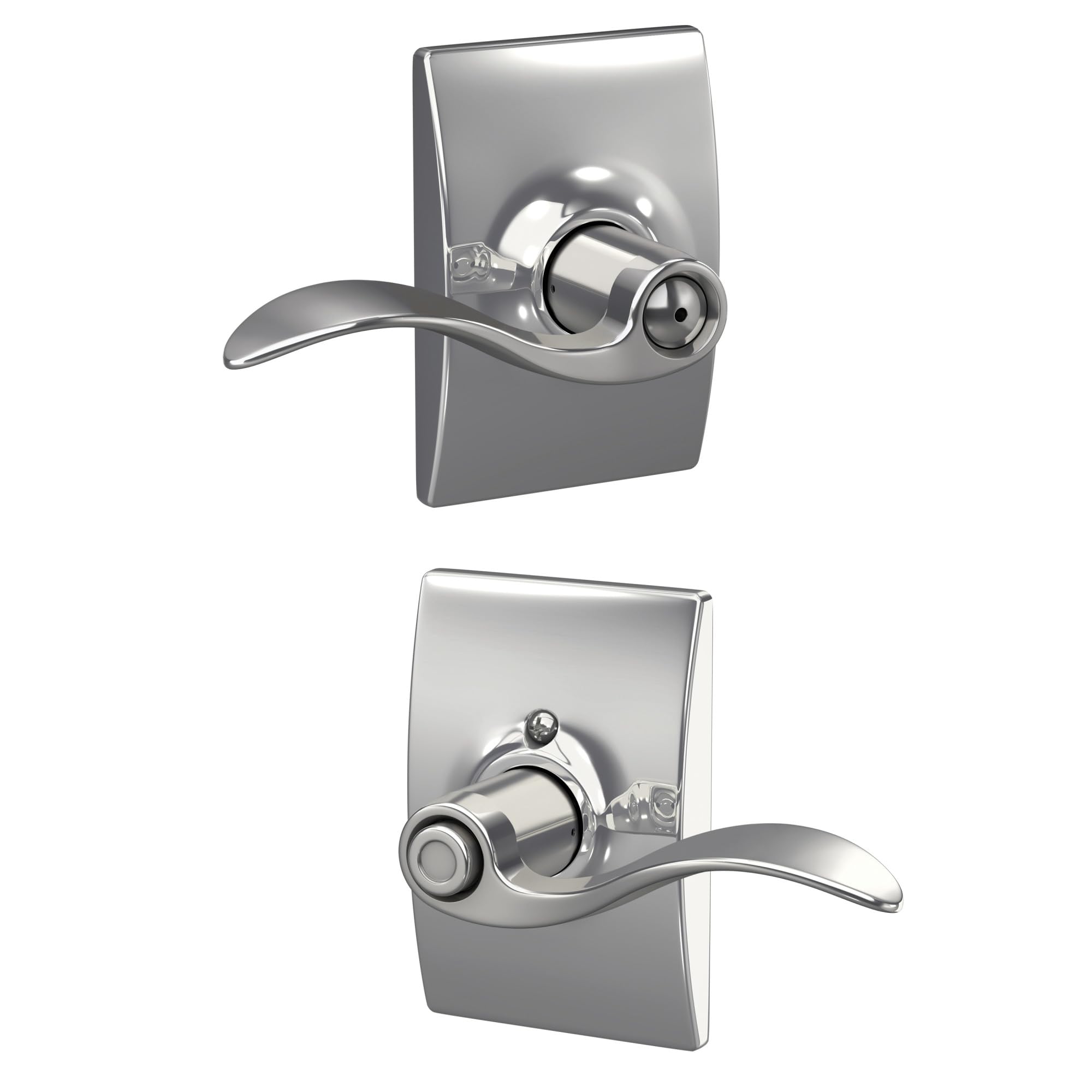 SCHLAGE Accent Lever Century Rose Priv 16080 100