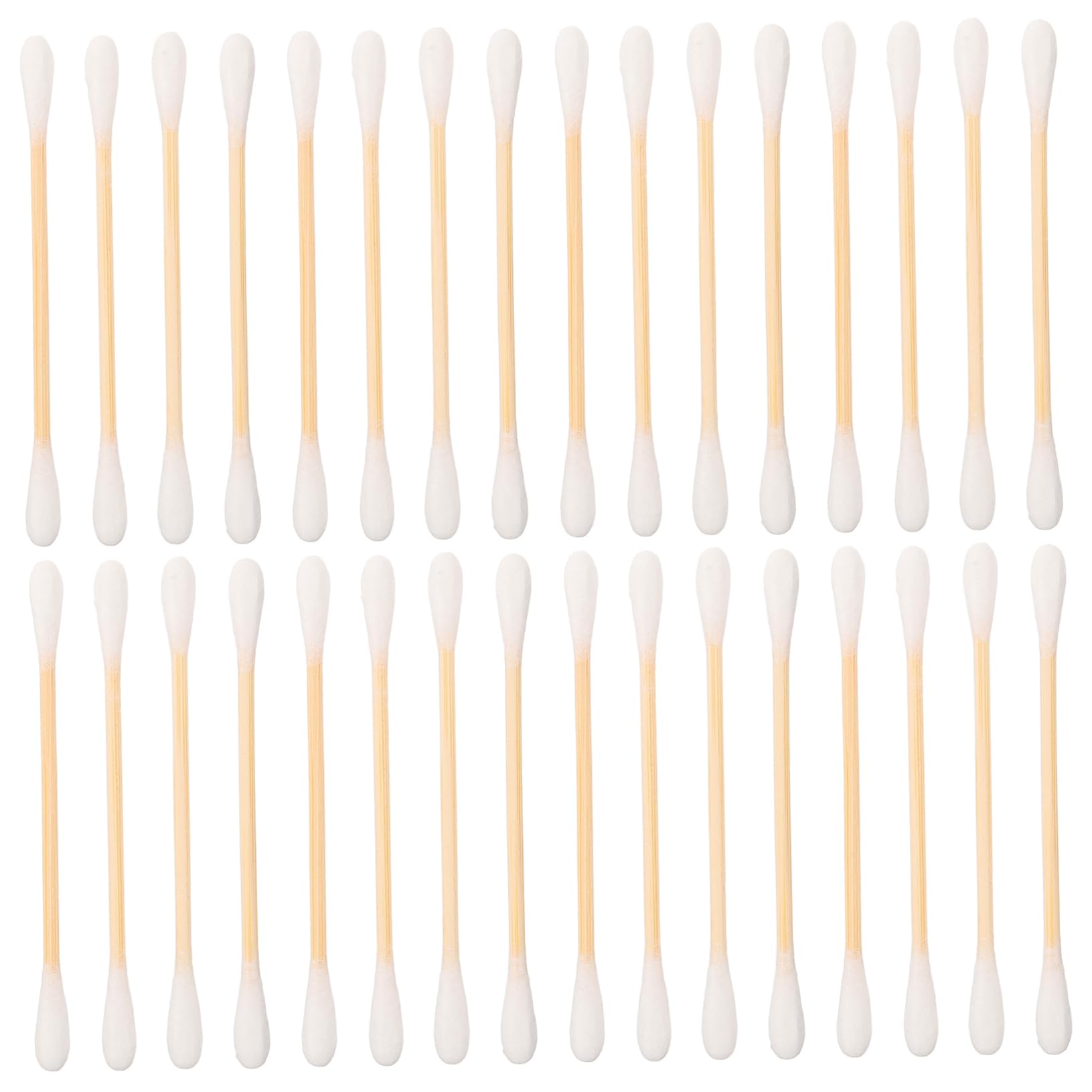 FOMIYES Bamboo Cotton Buds Multipurpose Swabs for Baby Care Makeup and Beauty Applications