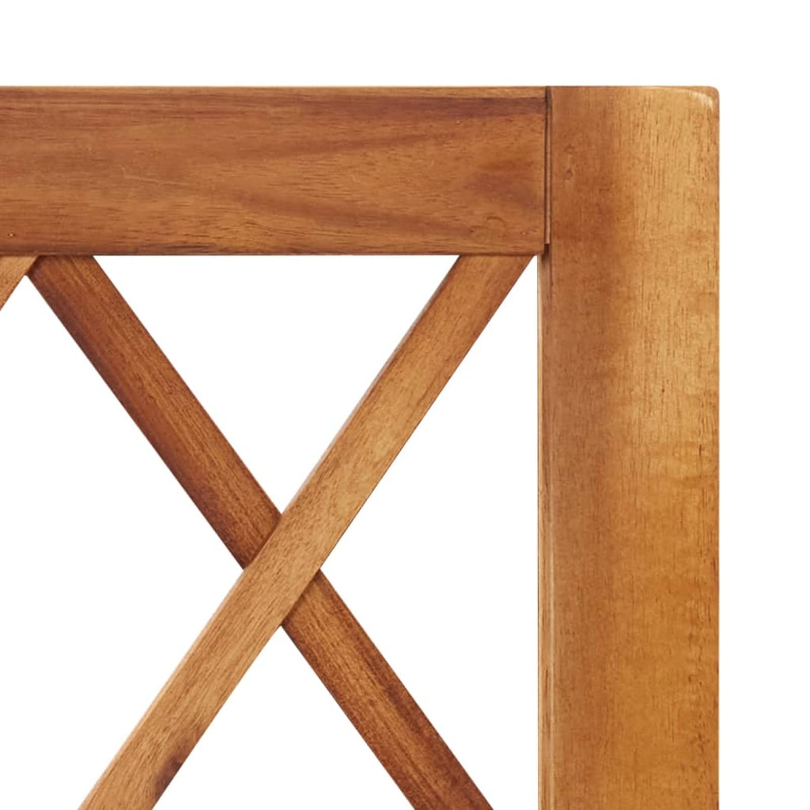 Homgoday Pflanzgefäß mit Gitter für den Garten, Hochbett für den Garten mit Spalier aus massivem Akazienholz, Pflanzgefäß für den Garten, Pflanzgefäß für den Außenbereich, Blumenkasten für Balkon