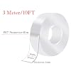 Deluxe Ultra Super Strong High Strength Nano Technology Double Sided Texture Transparent 3 mt Tape
