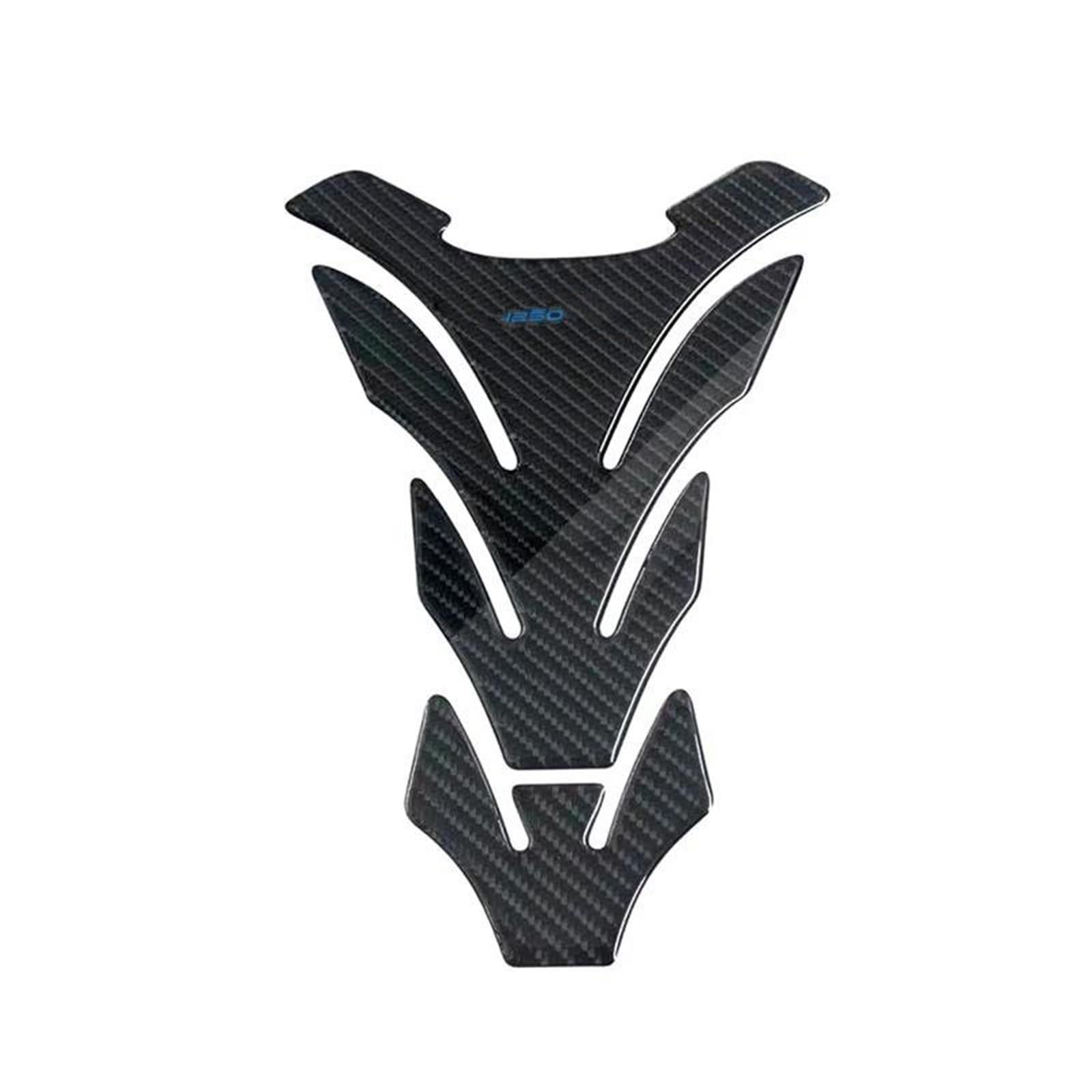 Carbon Fiber Motorcycle Fuel Tank Pad Cover Protector Decal Stickers for BMW R1250RS R 1250 RS R1250(Style 2)