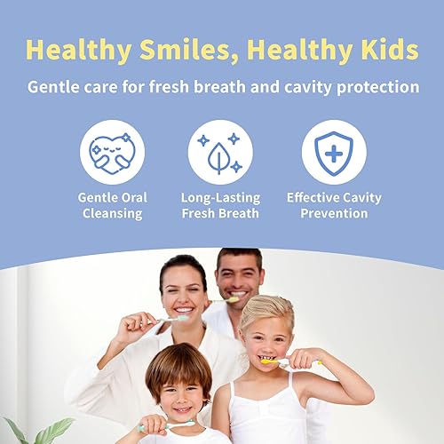 Miniatura 5 de Spray bucal para niños, ayudante de pasta de dientes para niños pequeños, sin flúor, protección contra la caries, cuidado bucal con péptido