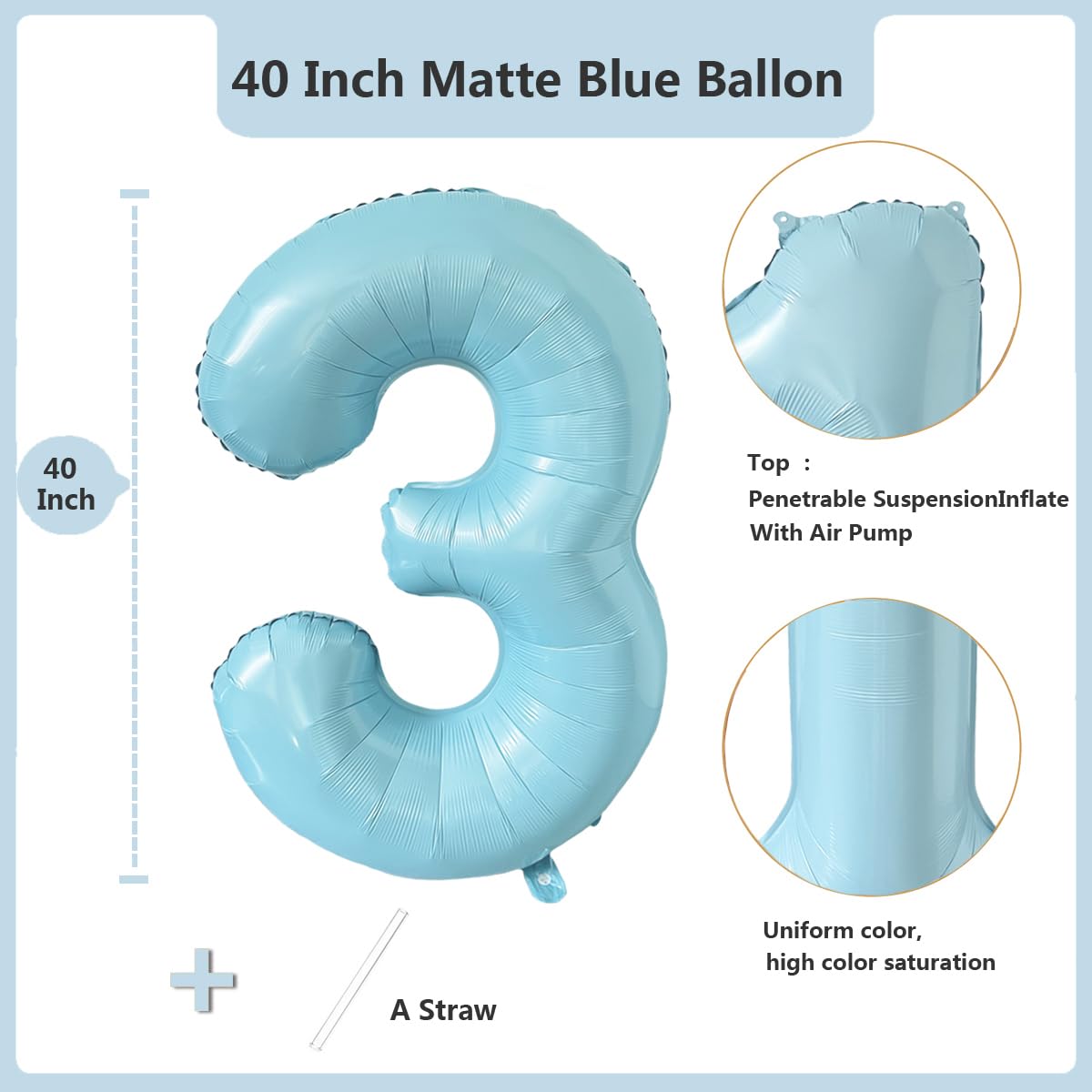 Red 0 balloon 40 Inch Giant Helium Foil Number 0 to 9 Red Balloon Birthday Wedding Party Digital Decorations (Number 0) — view 531