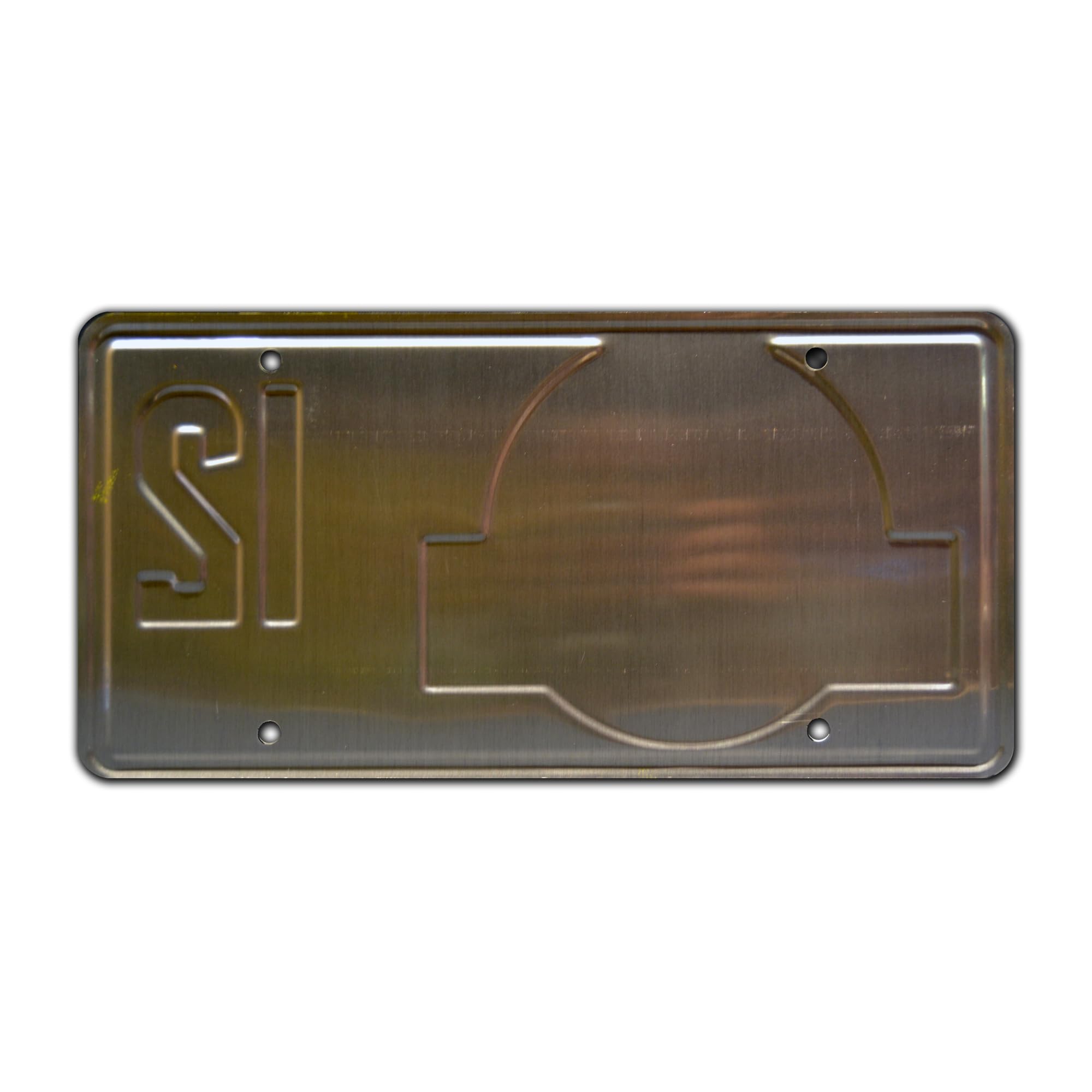 Jurassic Trilogy | # 12 | Metal Stamped License Plate