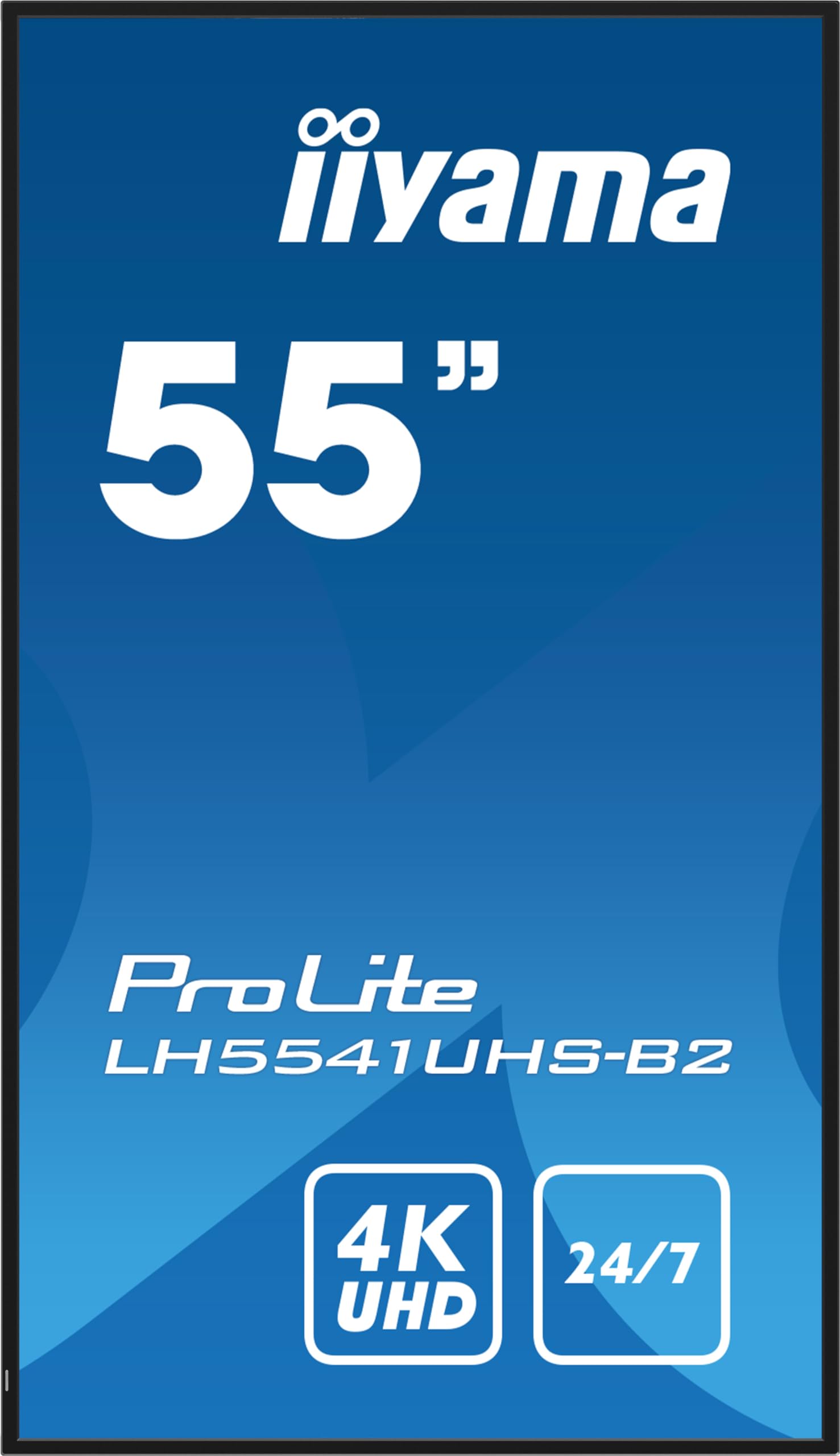 Iiyama Prolite Lh5541uhS-B2, 139cm (55''), 4k, Usb, Kit, Schwarz Tft Monitor, 16:9, Bildschirmdiagonale: 139 Cm (55''), Aufl?sung: 3840x2160 Pixel, V