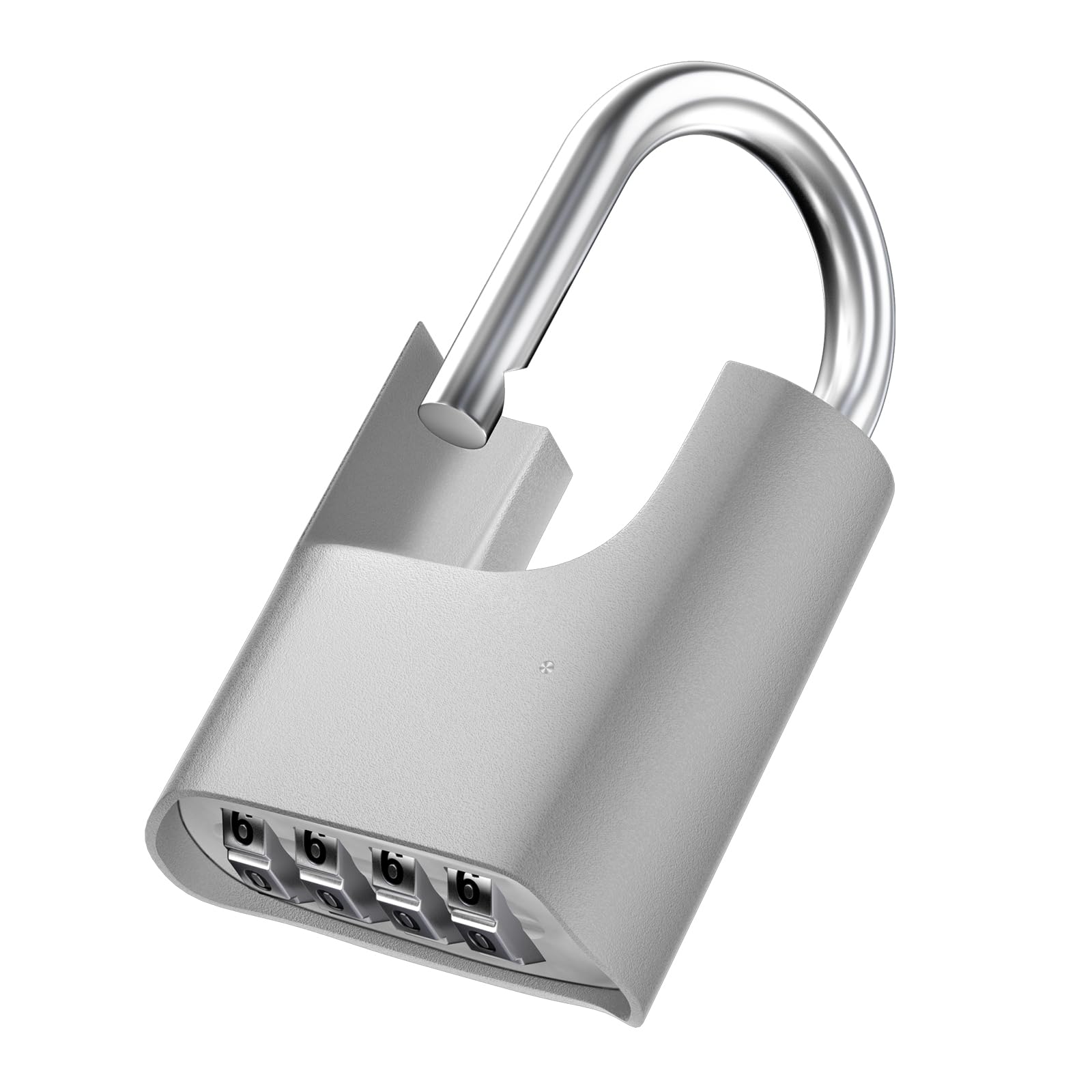 ZHEGE Heavy Duty Combination Padlock Outdoor, 4 Digit Padlocks with Code Weatherproof