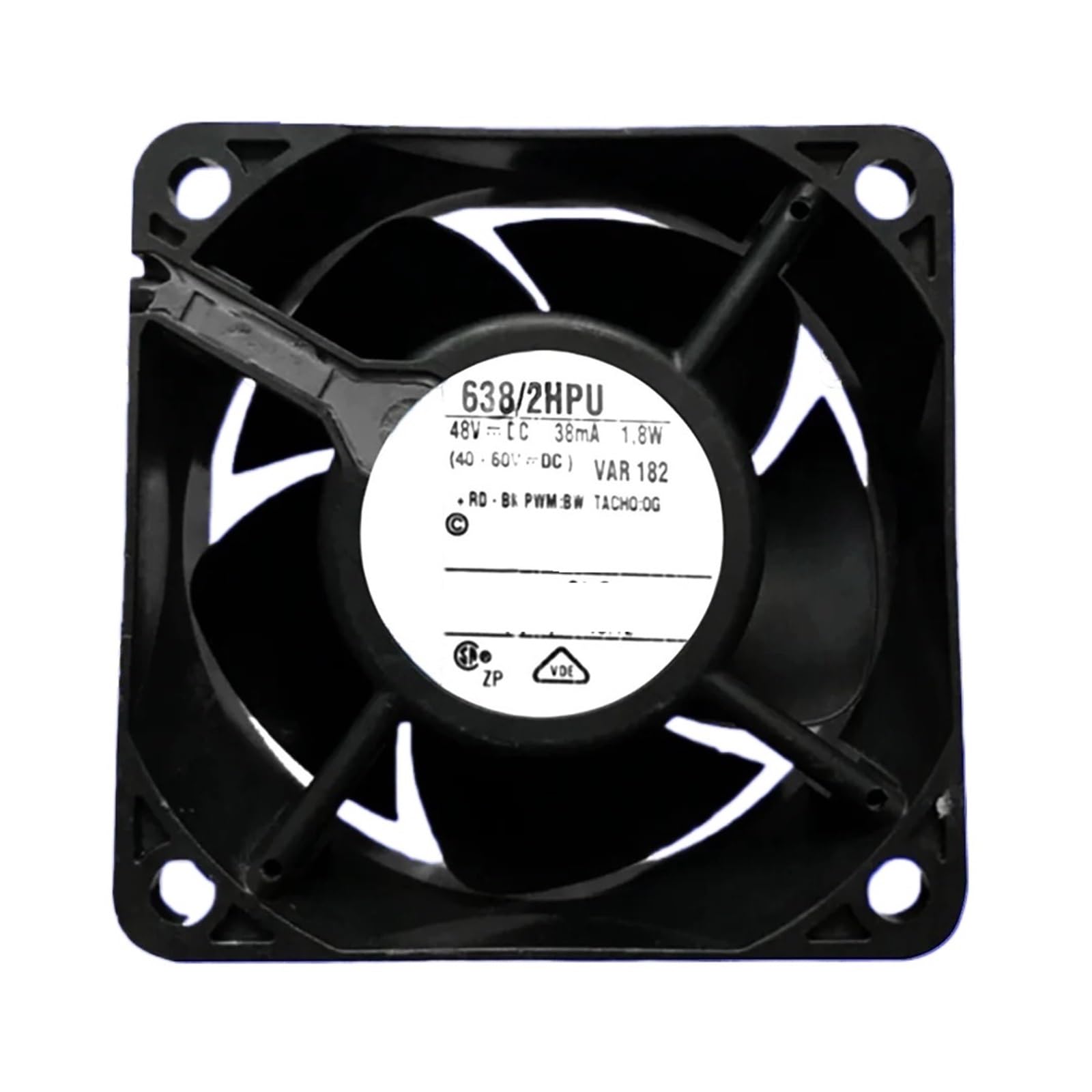OKEWGHFL 638/2HPU DC 48V 1.8W COOLING FAN 6025 6CM 60 * 60 * 25MM