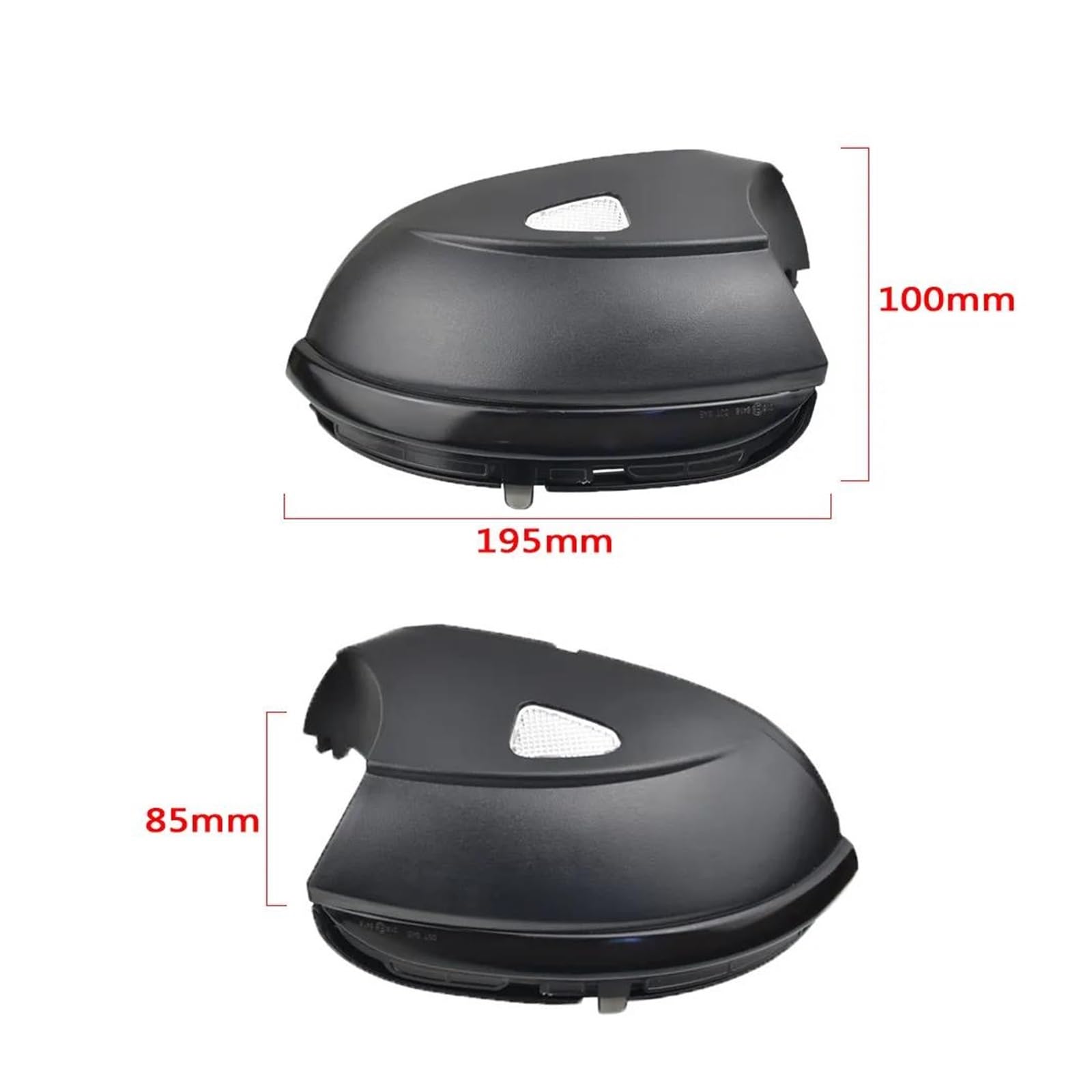 Kit LED Indicatori Dinamici Per Specchietto VW Passat B7 2010-2015, Scorrimento, Lente Semi-Fumé, Plug And Play