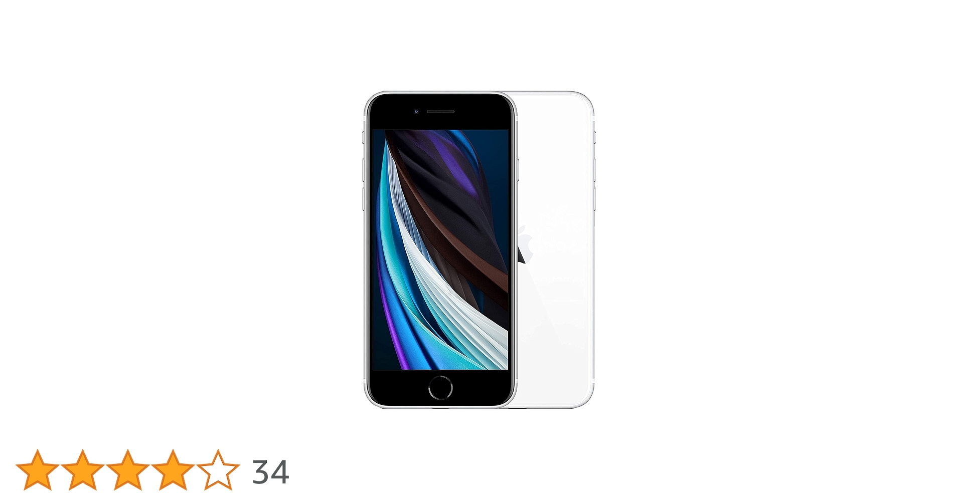 Apple iPhone SE (2020, Gen 2) 64GB - White (Renewed