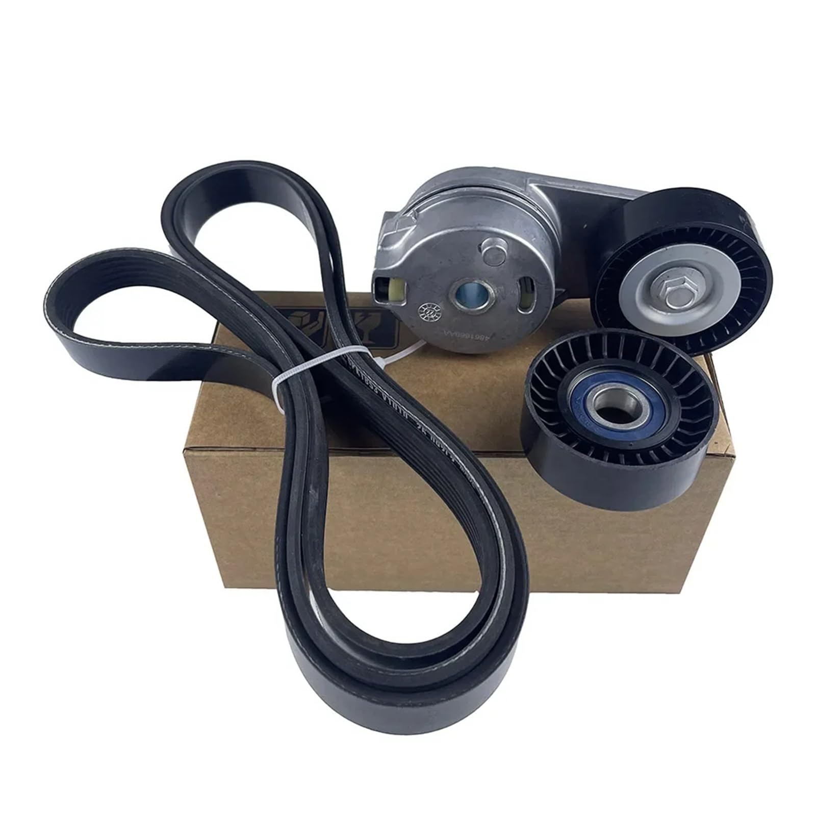 Nasadka napinacza łańcucha serpentyna koło pasowe napinacza 4861660AA, 4891720AA, 4627397AB pasuje do Jeep dla Grand dla Cherokee Ram 1500 napinacz łańcucha rozrządu