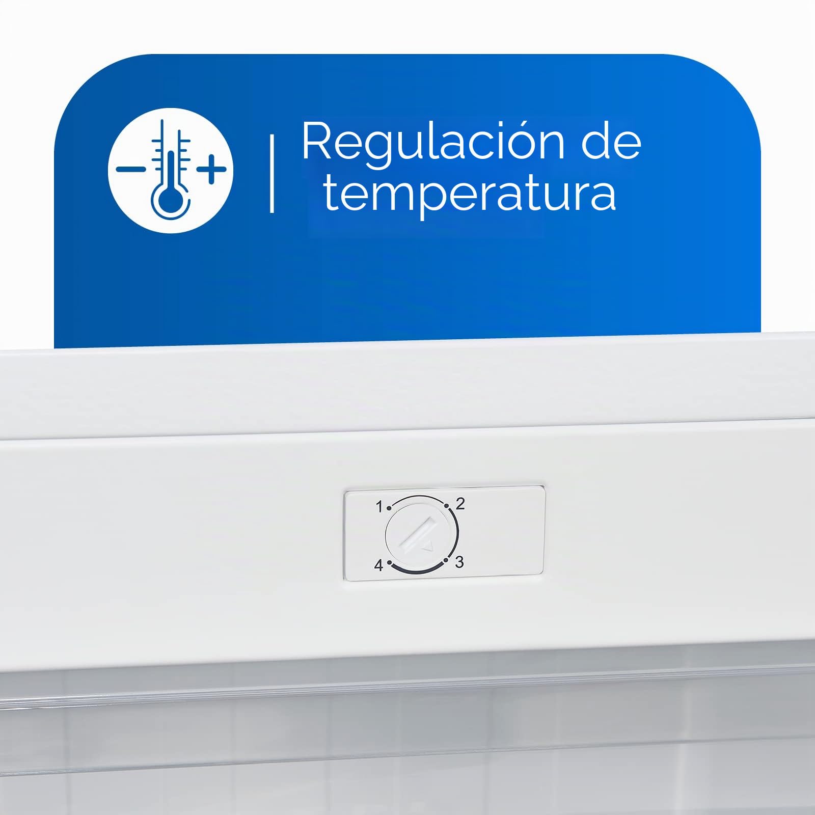 Exquisit Congelador GS111-330E blanco PV | Frigorífico pequeño de 63 L de volumen | 4 estrellas congelación | congelador pequeño | 45 cm de ancho