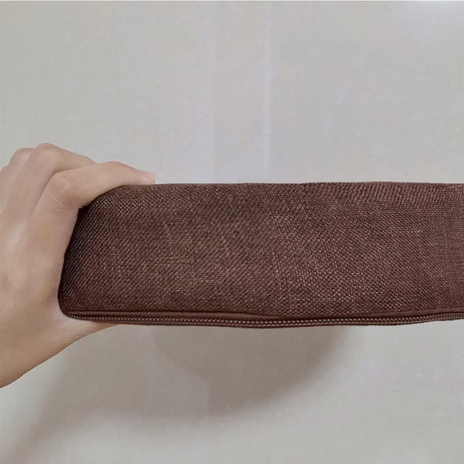 Cuscini rotondi per cucina e sala da pranzo, antiscivolo, per sedie da ufficio, 30-45 cm, cinghie elastiche, morbidi e confortevoli, opzioni colorate (12 s, 40 x 40 x 3 cm)