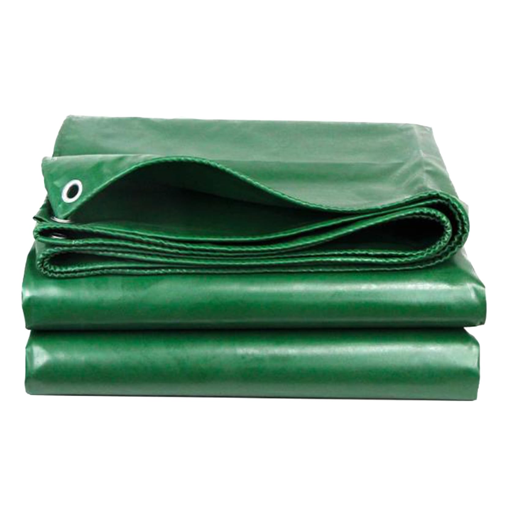 Outdoor Thicken Canvas Tarps, Heavy Duty Tarp Scratch and Abrasion,Anti-Tear, Waterproo Multi-Purpose,Suitable for Caravans, Suitable for Outdoor Use Green(4m×6m)