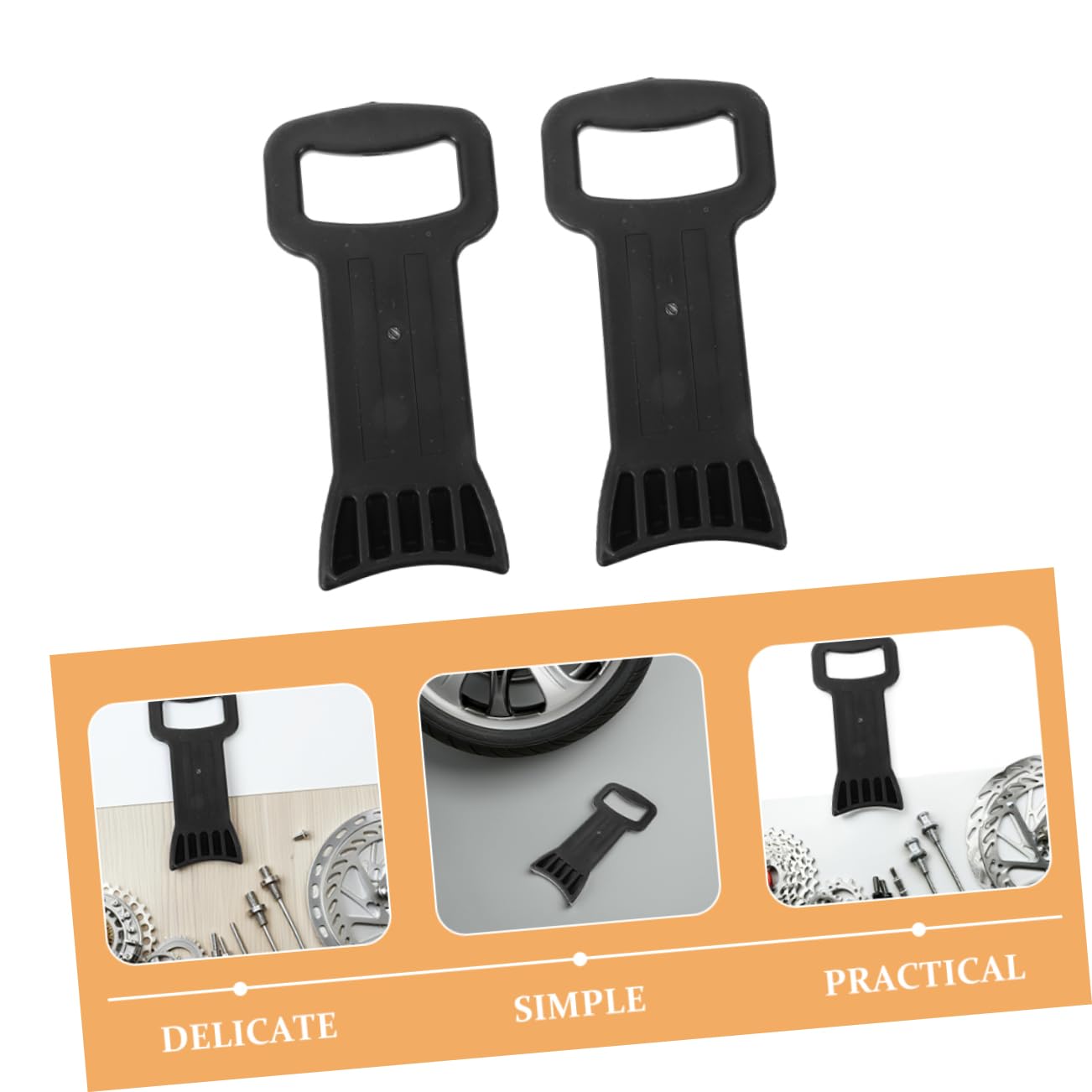 Alipis 2pezzi Strumento per Cambio Pneumatici per Auto e Camion Supporto per Pneumatici Utensile per Smontagomme Portatile Smontagomme ad Aria
