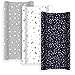 GROW WILD Changing Pad Cover 3 Pack | Soft & Stretchy Jersey Cotton | Baby Changing Table Pad Cover | Diaper Changing Pad Covers for Girls and Boys (Stars, Moon & Constellation)