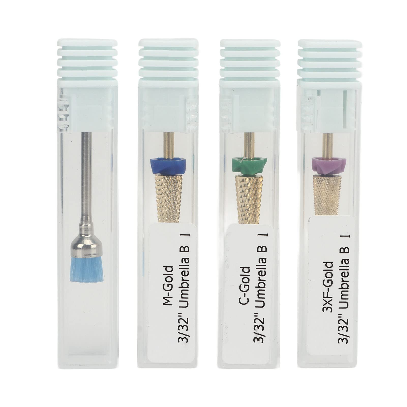 7 punte per fresa per unghie in acciaio inossidabile, testine di ricambio per fresa per unghie per manicure
