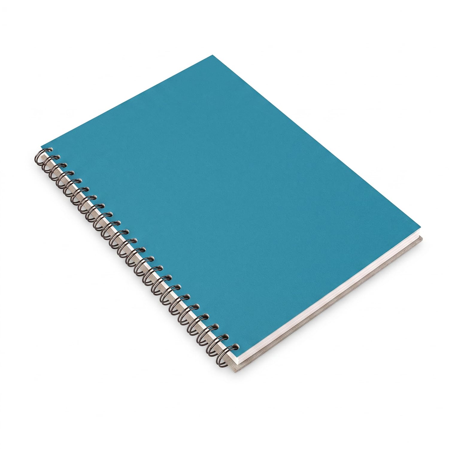 Seawhite of Brighton A4 Portrait Classic Spiral Sketchbook - 140gsm All-Media Paper, 60 Pages - Pacific Blue Cover for Art, Drawing & Watercolour