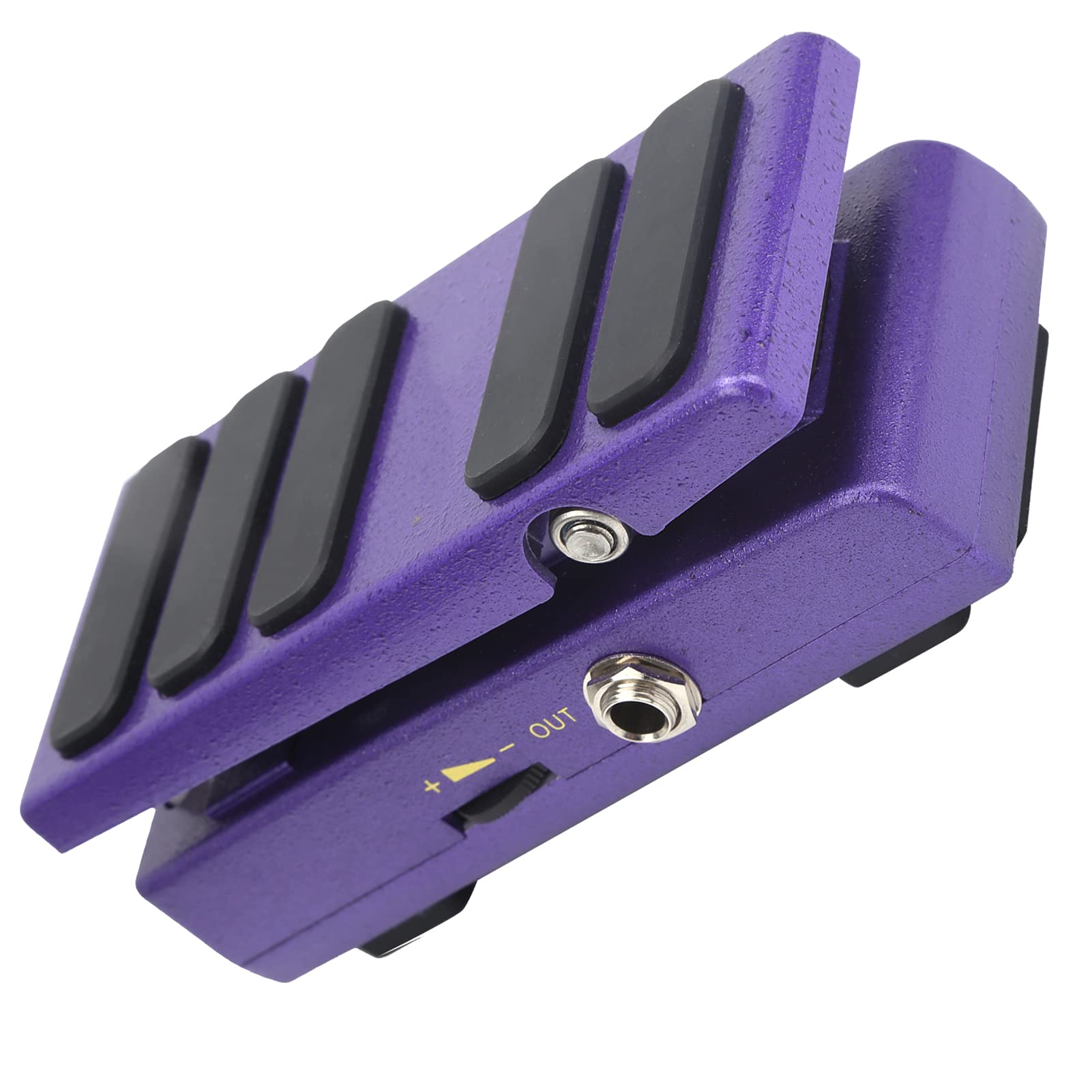 Pedale WahWah Bypass Effetto 2in1 Parti per chitarra elettrica Accessori per strumenti musicali Pedale effetto WahWah di livello professionale con modalità di commutazione (Purple)