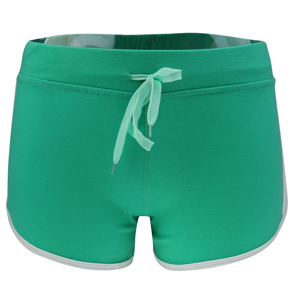 CALANDIS™ Women Hot Pants Sports Shorts Workout Waistband Summer Yoga Short S Green | Athletic Apparel | Womens Clothing-image-18