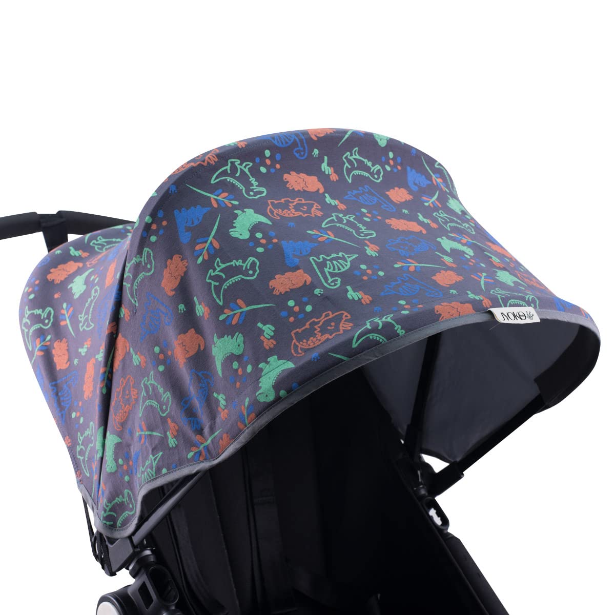 JYOKO KIDS Capota de algodon compatible con Bugaboo Cameleon 2 y 3 (HAPPY DINO)