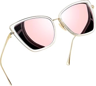 Oversized Cateye Sunglasses for Women Fashion Cat Eye Sun Glasses UV Protection Ladies Shades Sunnies