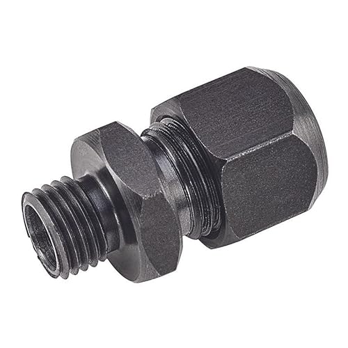 Starrett Pinza dividida para indicador de acero, tamaño de rosca 38-24NF, longitud de rosca de 932 pulgadas, diámetro de 0.375 pulgadas a