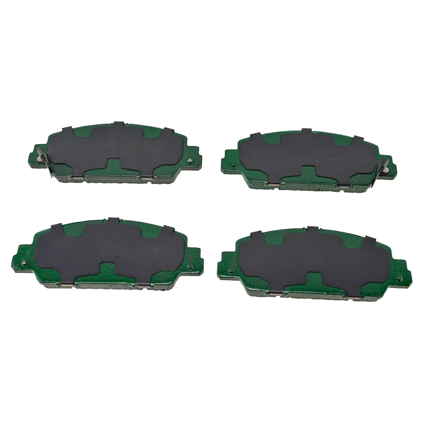 TRQ Front Performance Drilled Slotted Disc Brake Rotor & Ceramic Brake