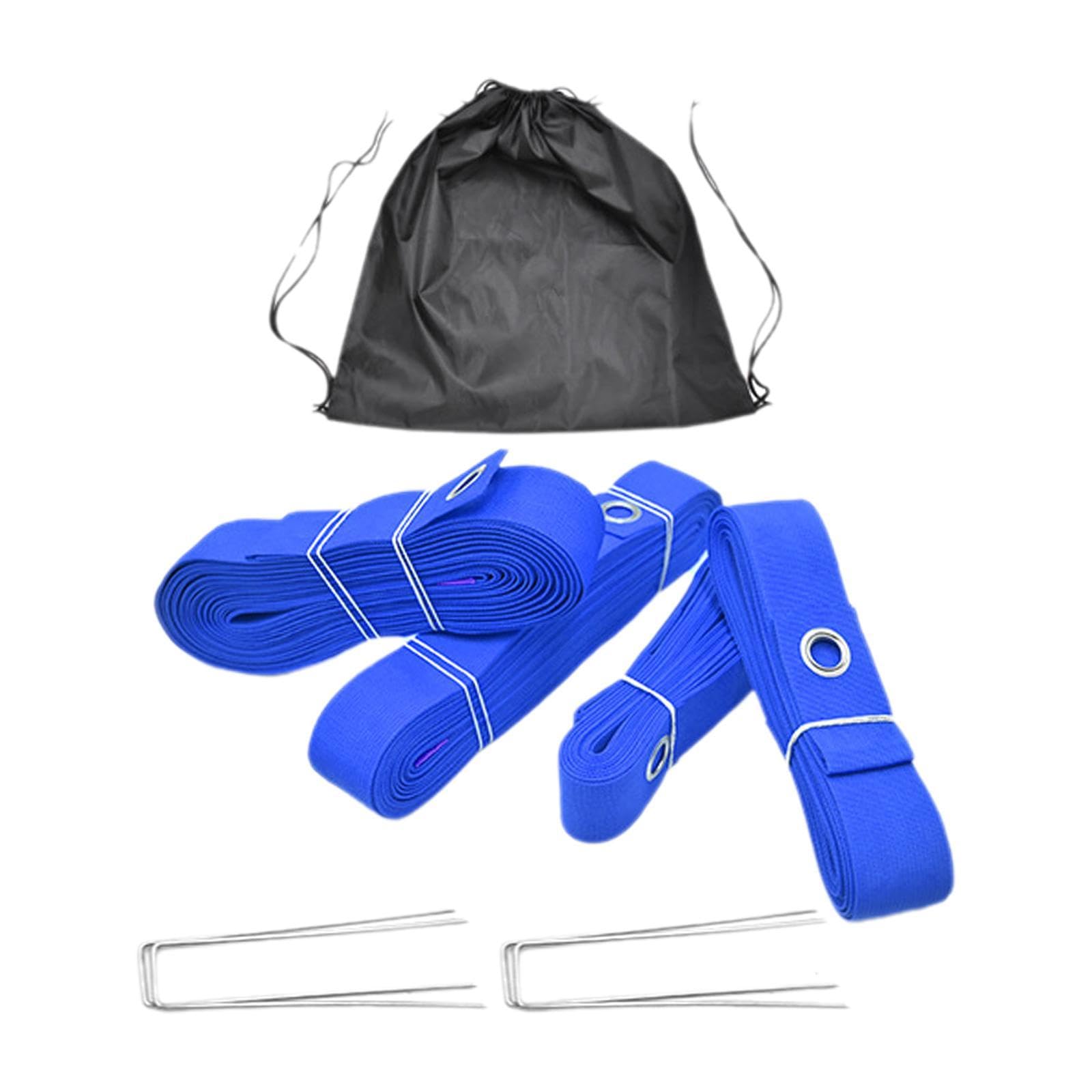 harayaa Conjunto de Líneas para Voleibol de Playa con Marcador Portátil