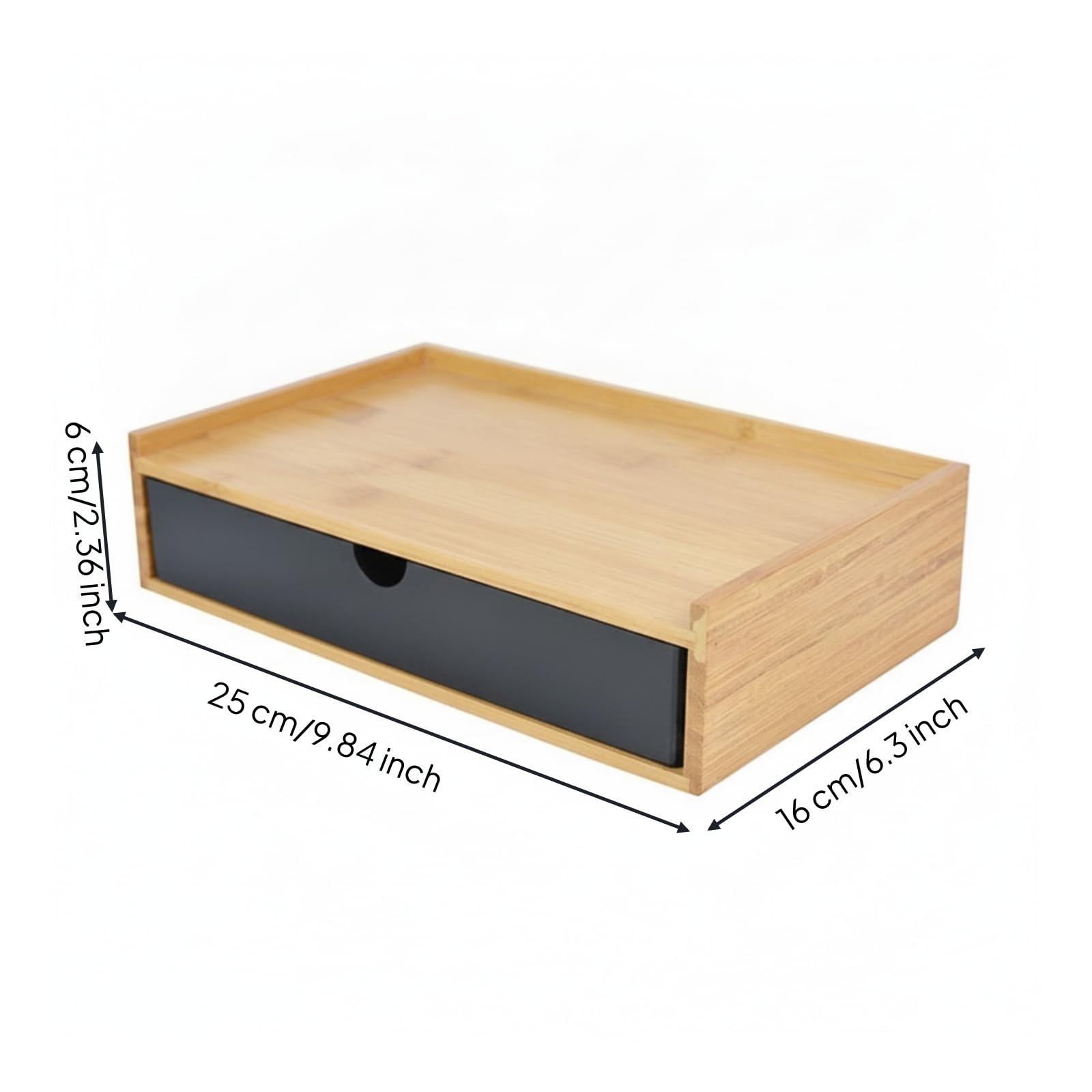 Borsa Portaoggetti con Asse in Legno Multitasca Borsa da Esterno con Base Rinforzata Robusta per Viaggiatori, 20L