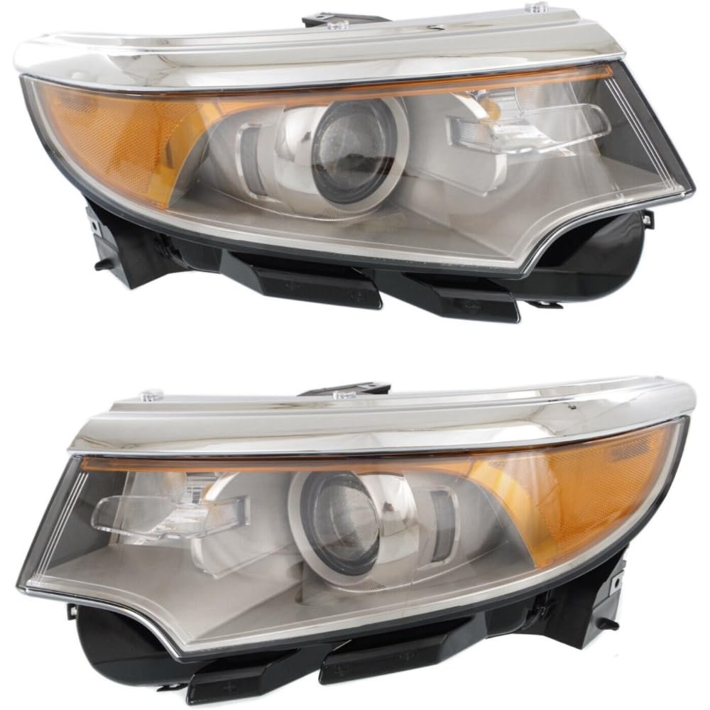 Amazon.com: SasugaOne 2pcs Headlight Halogen Left Right Side Clear  