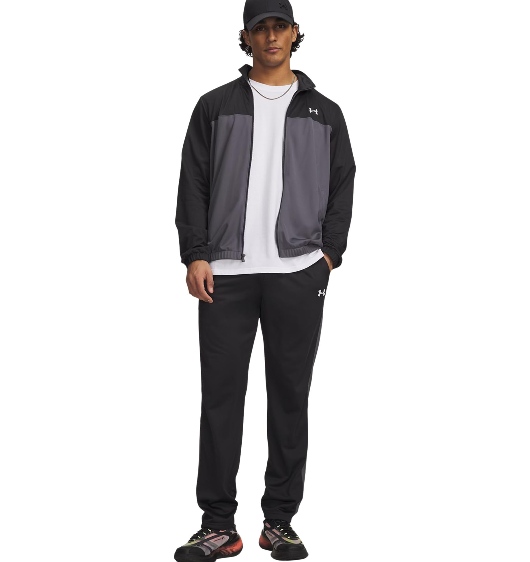 Under Armour EMEA Novelty Trainingsanzug für Herren, Größe L, Schwarz