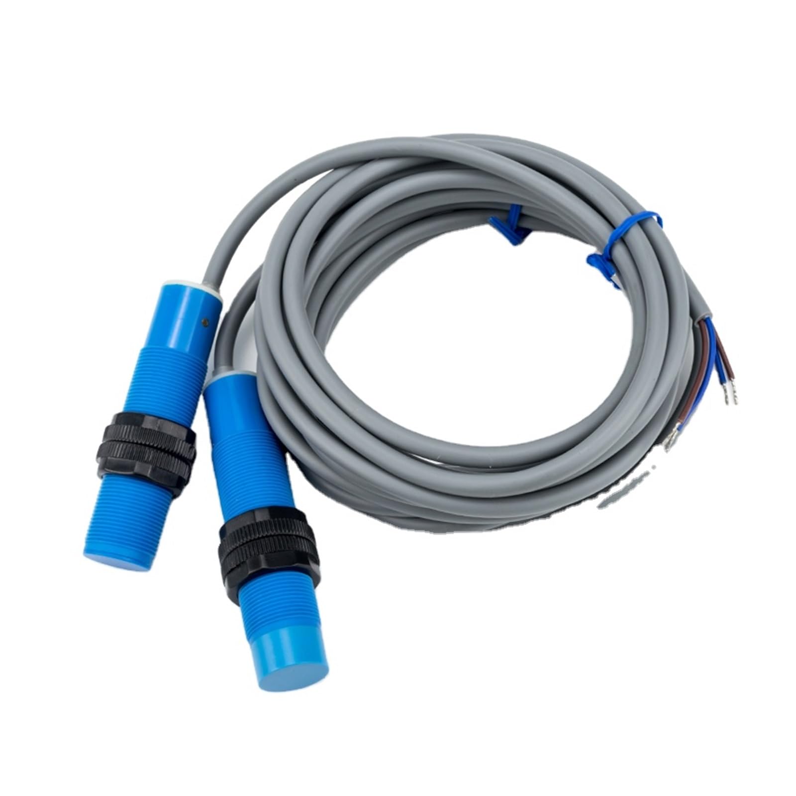 NOBIRTBSA M18 Grid Water Level Anti-Corrosion Proximity Sensor Suitable for All Conductive Objects capacitive Proximity Sensor(M18-Flush- NPN NO-5MM)