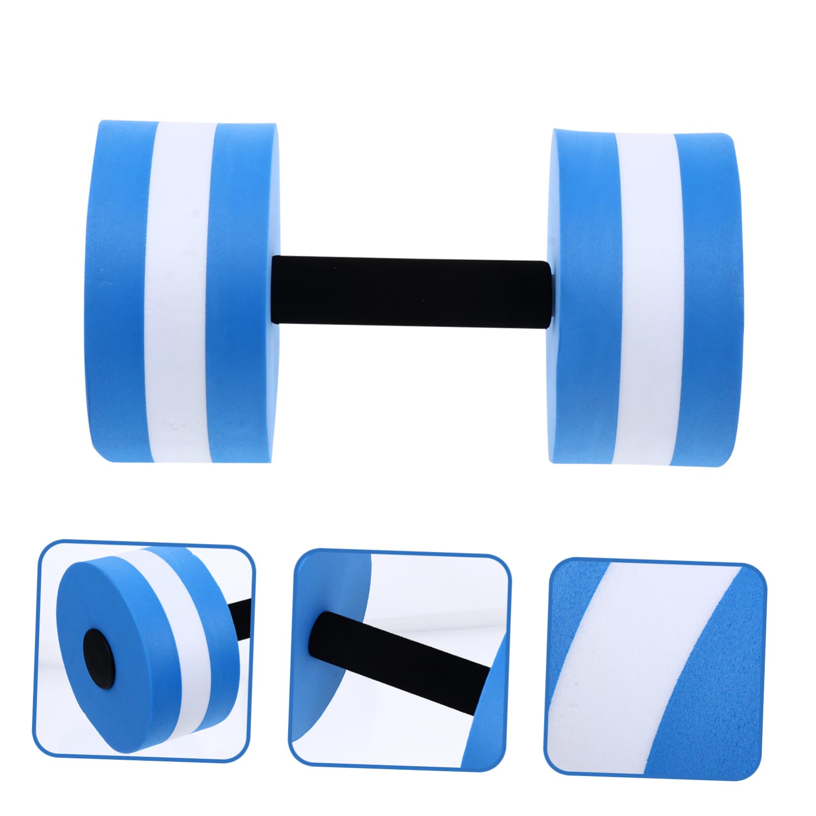 1 haltère flottante en mousse, équipement d'entraînement de piscine pour adultes, équipement de fitness, équipement de fitness flottant, survêtement pour femme, aérobie