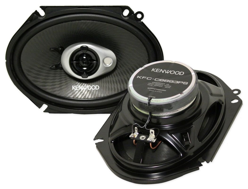 Kenwood KFC-C6893PS 6"x 8" 3-way car speakers