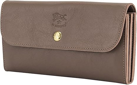 Amazon イルビゾンテ Il Bisonte 長財布 C0842 Portafoglio P トルトラ グレー 618 Tortora ロングウォレット 財布 ウォレット レザー 天然革 本革 メンズ レディース 並行輸入品 メンズバッグ 財布