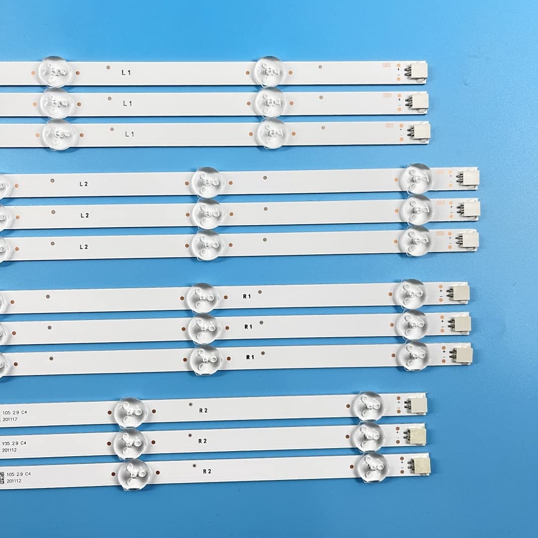 LED Backlight Strips for 47LN5420 47LA6210 47LA6200-CN 47LN579E-CA 47LN5750-UH 6916L-1259A 1260A 1261A 1262A
